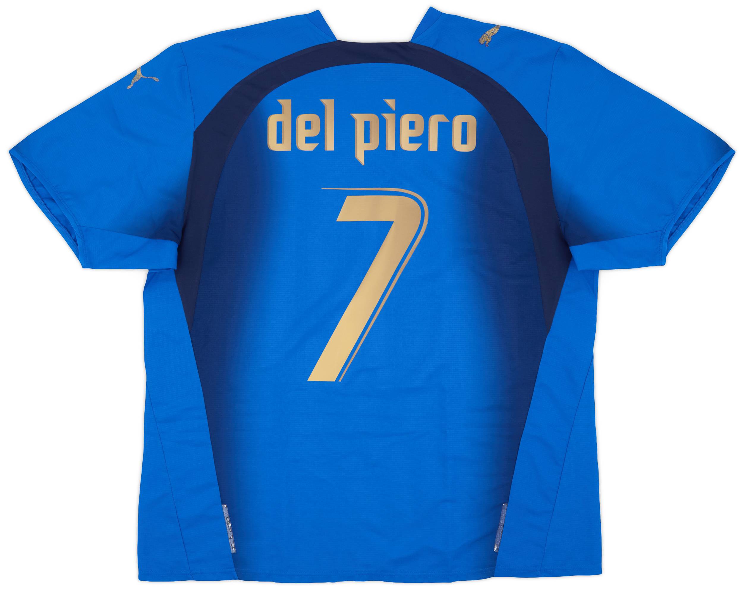 2006 Italy Home Shirt Del Piero #7 - 6/10 - (XL)