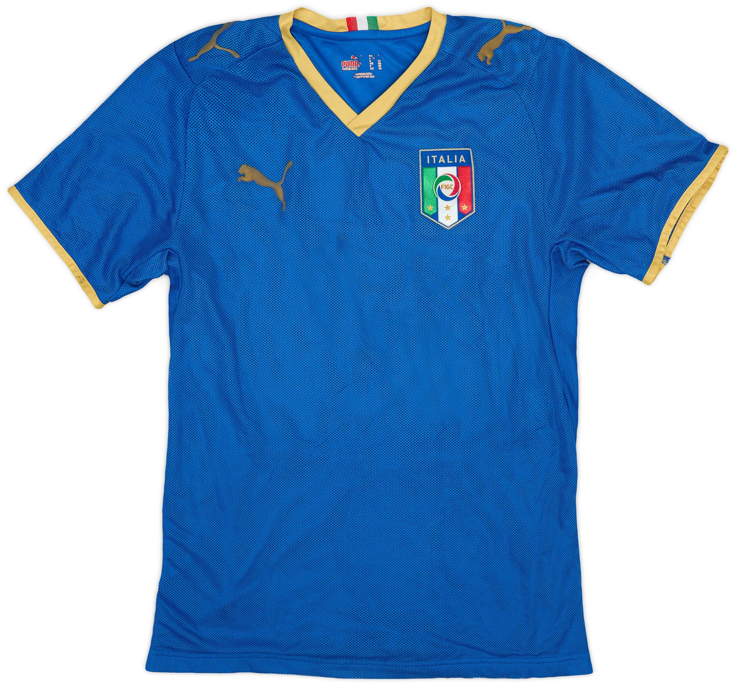2007-08 Italy Home Shirt - 9/10 - (Women's M)