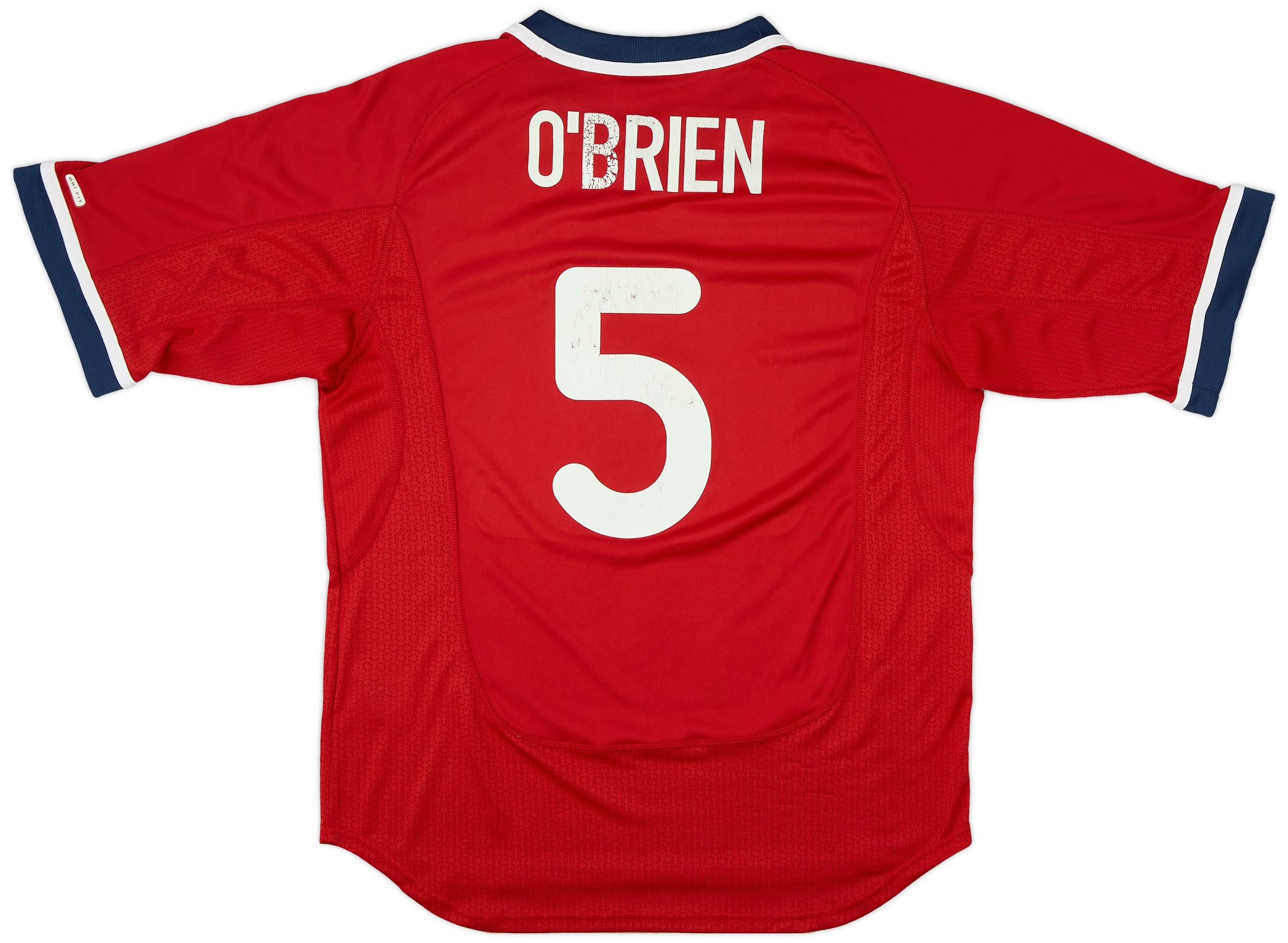 2000-02 USA Away Shirt O'Brien #5 - 6/10 - (L)