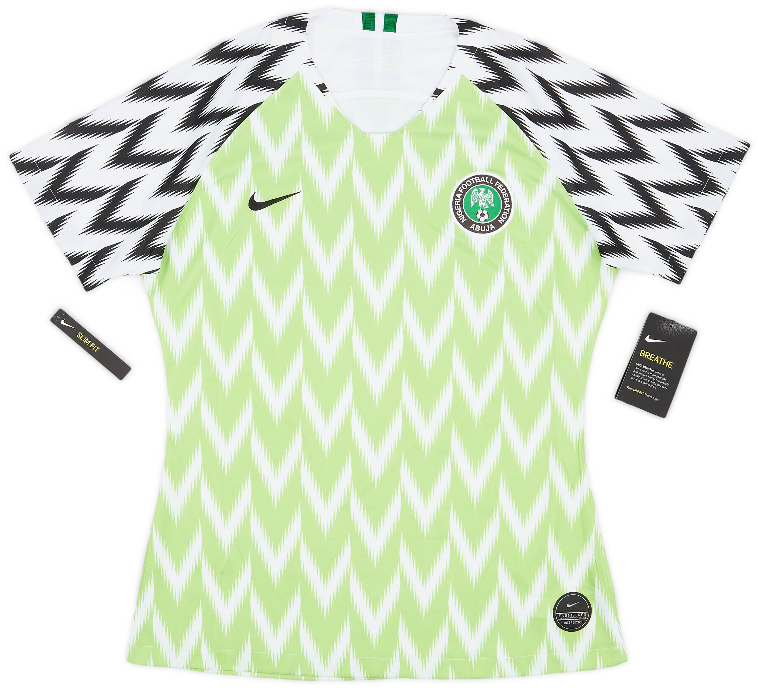 2018 19 Nigeria Home Shirt Women s M