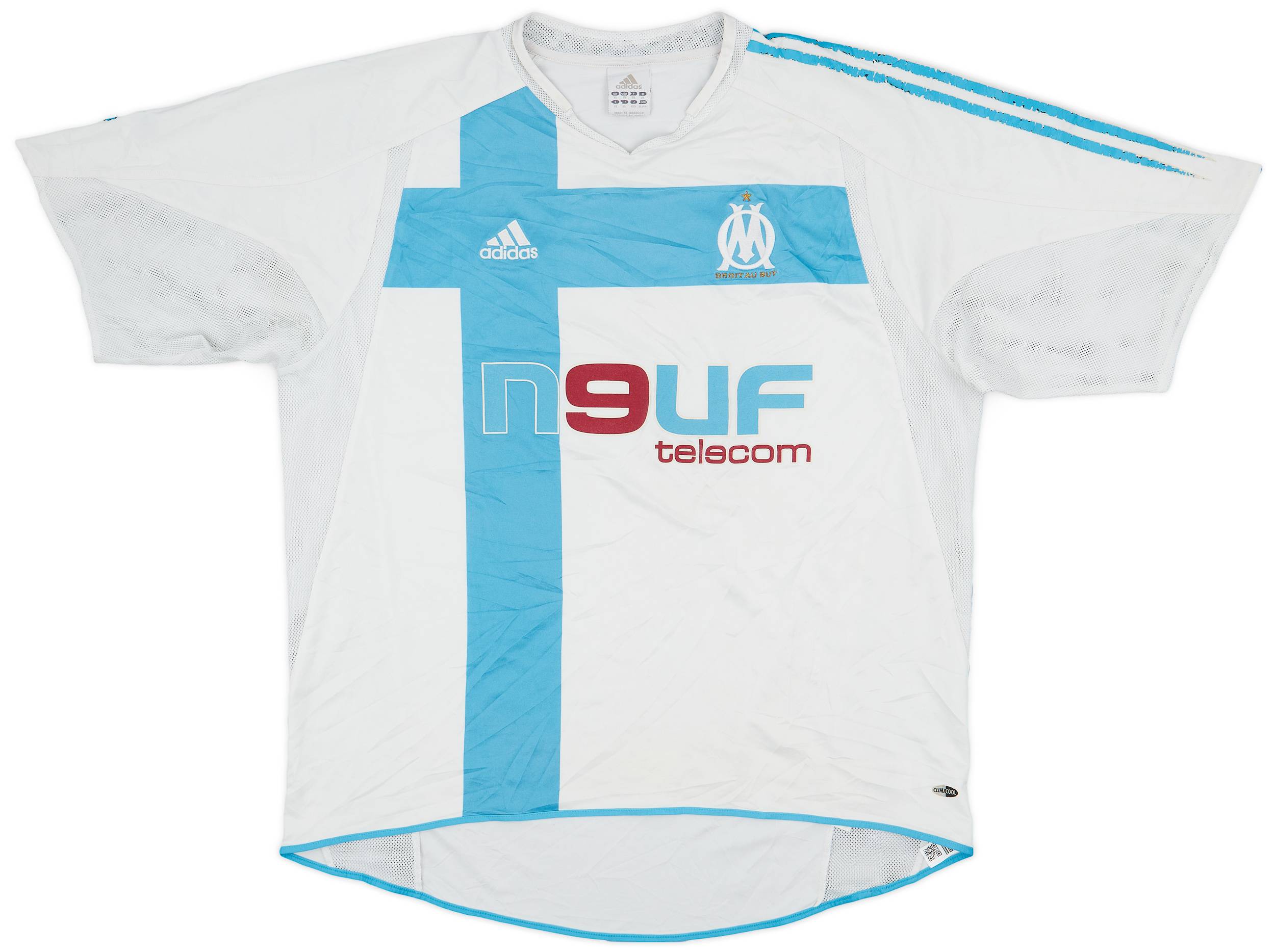2004-05 Olympique Marseille Home Shirt - 4/10 - (XL)