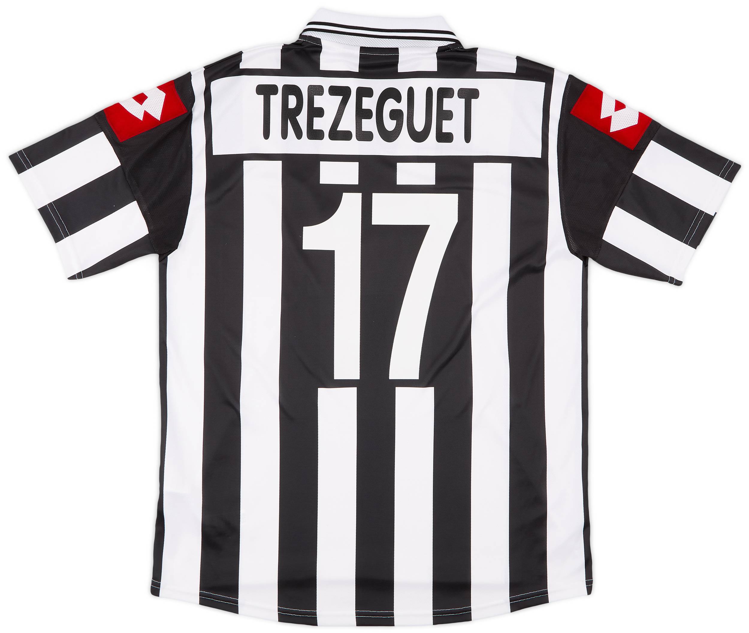 【SALE／37%OFF】 2000-01 Juventus European Home Shirt Trezeguet #17 - 9/10 - (L) ウェア