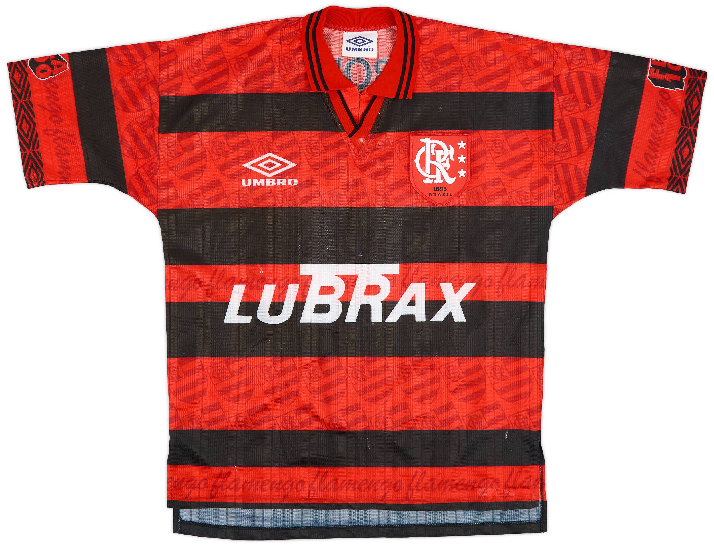 1994-95 Flamengo Centenary Home Shirt - 8/10 - (L)