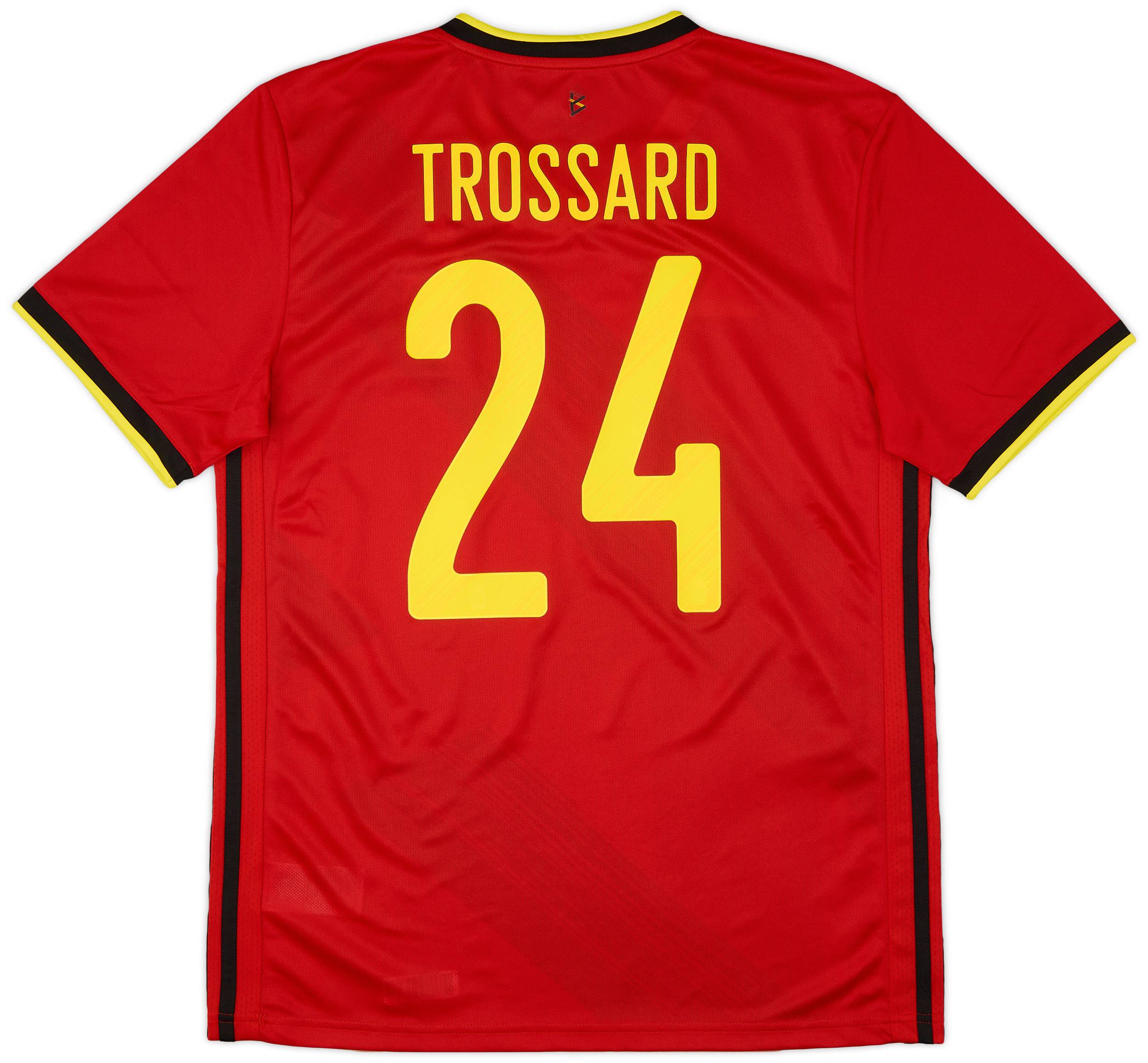 2020-21 Belgium Home Shirt Trossard #24 (M)