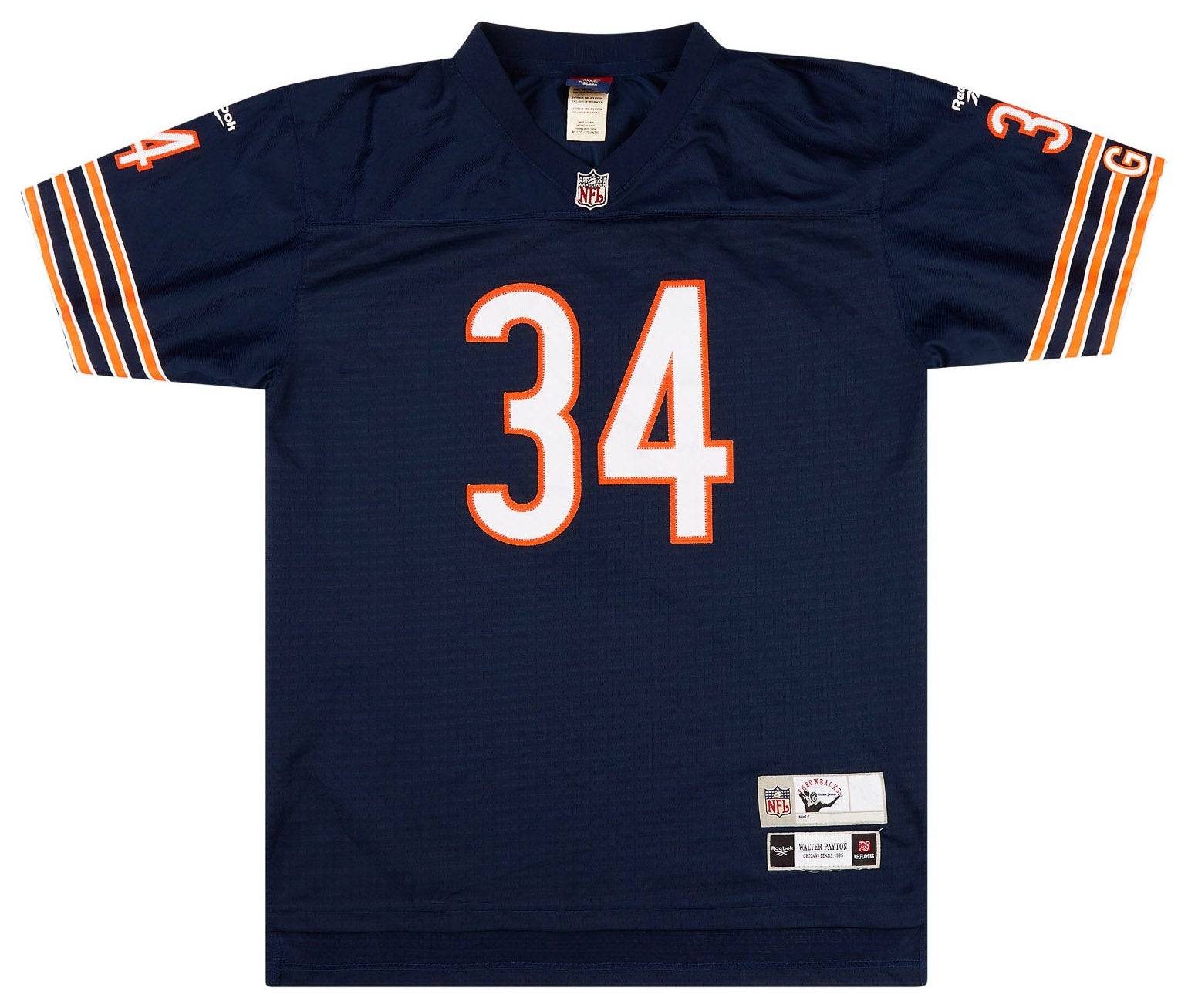 Walter payton jersey reebok hot sale