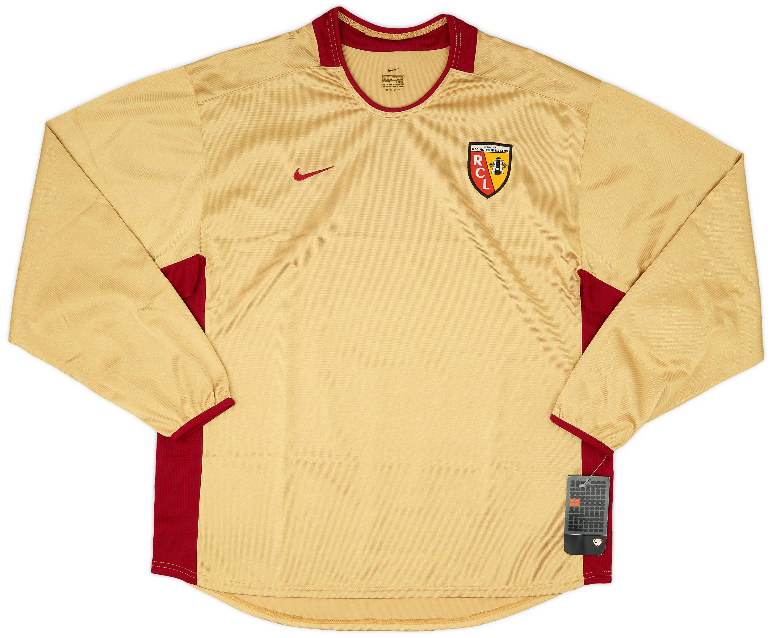 2002-03 Lens Player Issue Home L/S Shirt (L)