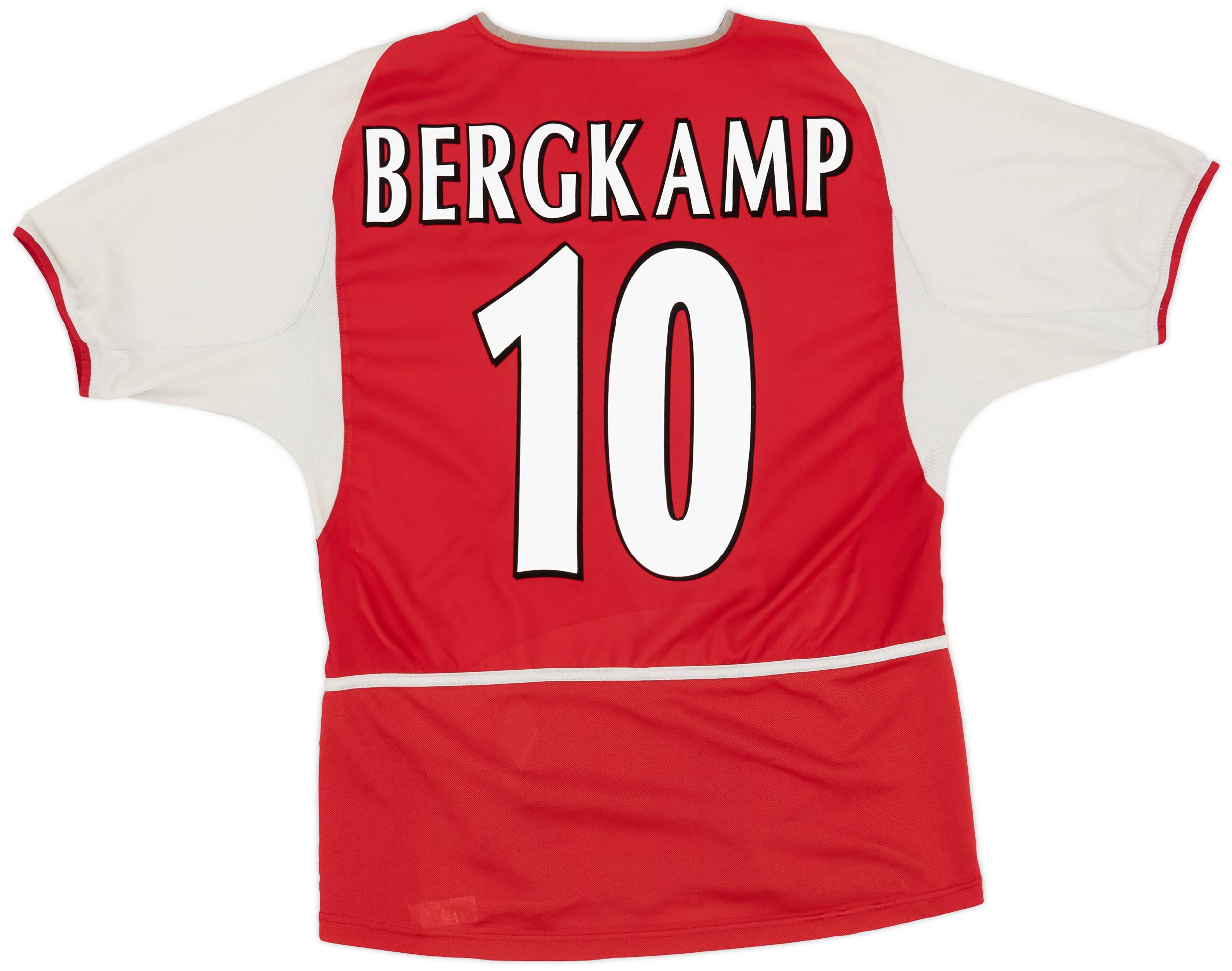 Bergkamp jersey sales
