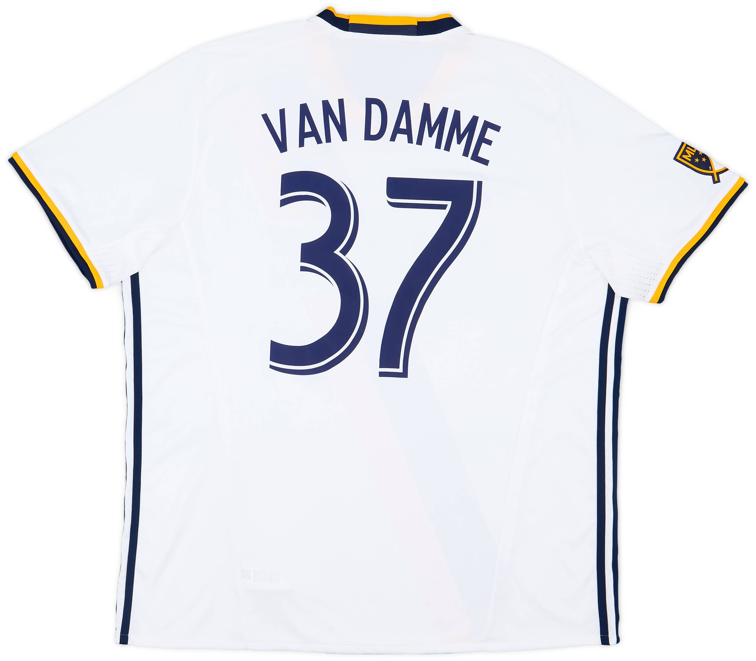 2016-17 LA Galaxy Home Shirt Van Damme #37 - 10/10 - (XXL)