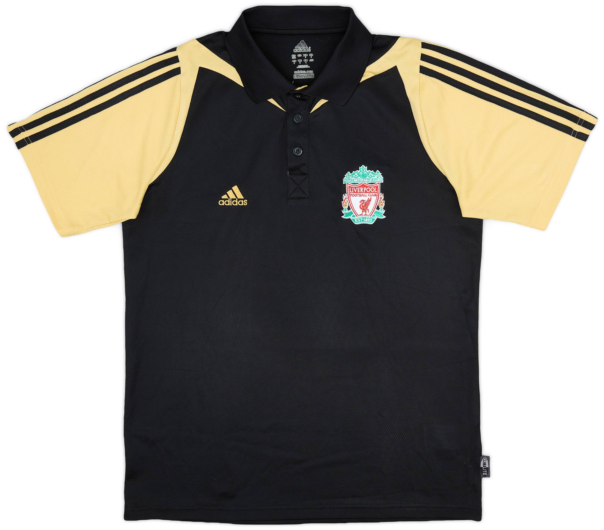 2008-09 Liverpool adidas Polo Shirt - 8/10 - (M)