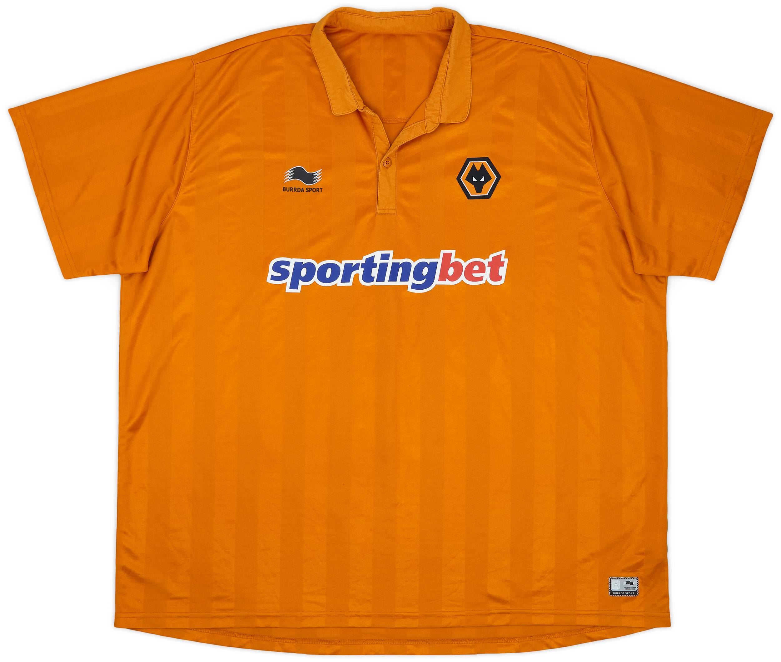 2012-13 Wolves Home Shirt - 8/10 - (5XL)