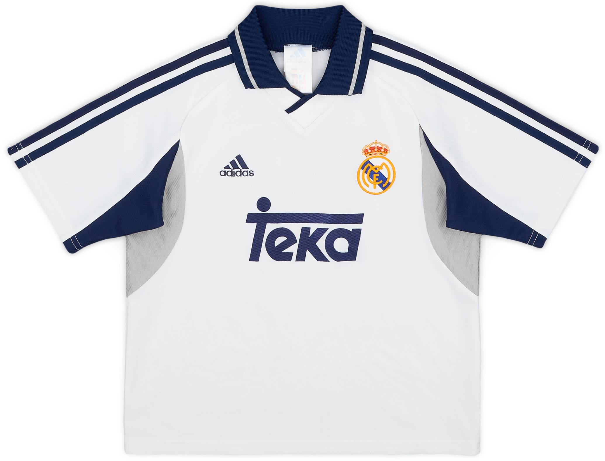 2003-04 Real Madrid Home Shirt Figo #10 - 3/10 - (M)
