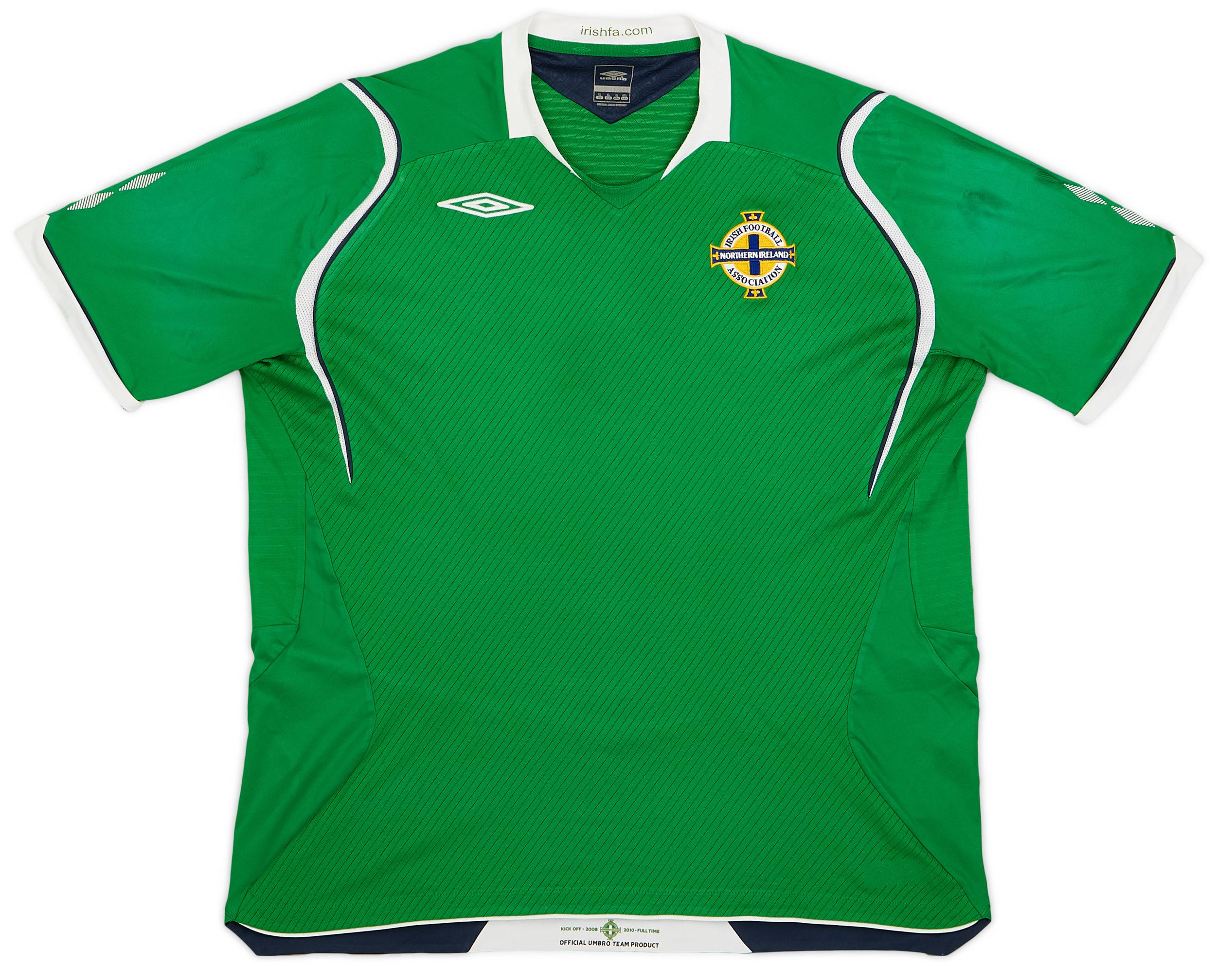 2008-10 Northern Ireland Home Shirt - 8/10 - (XL)