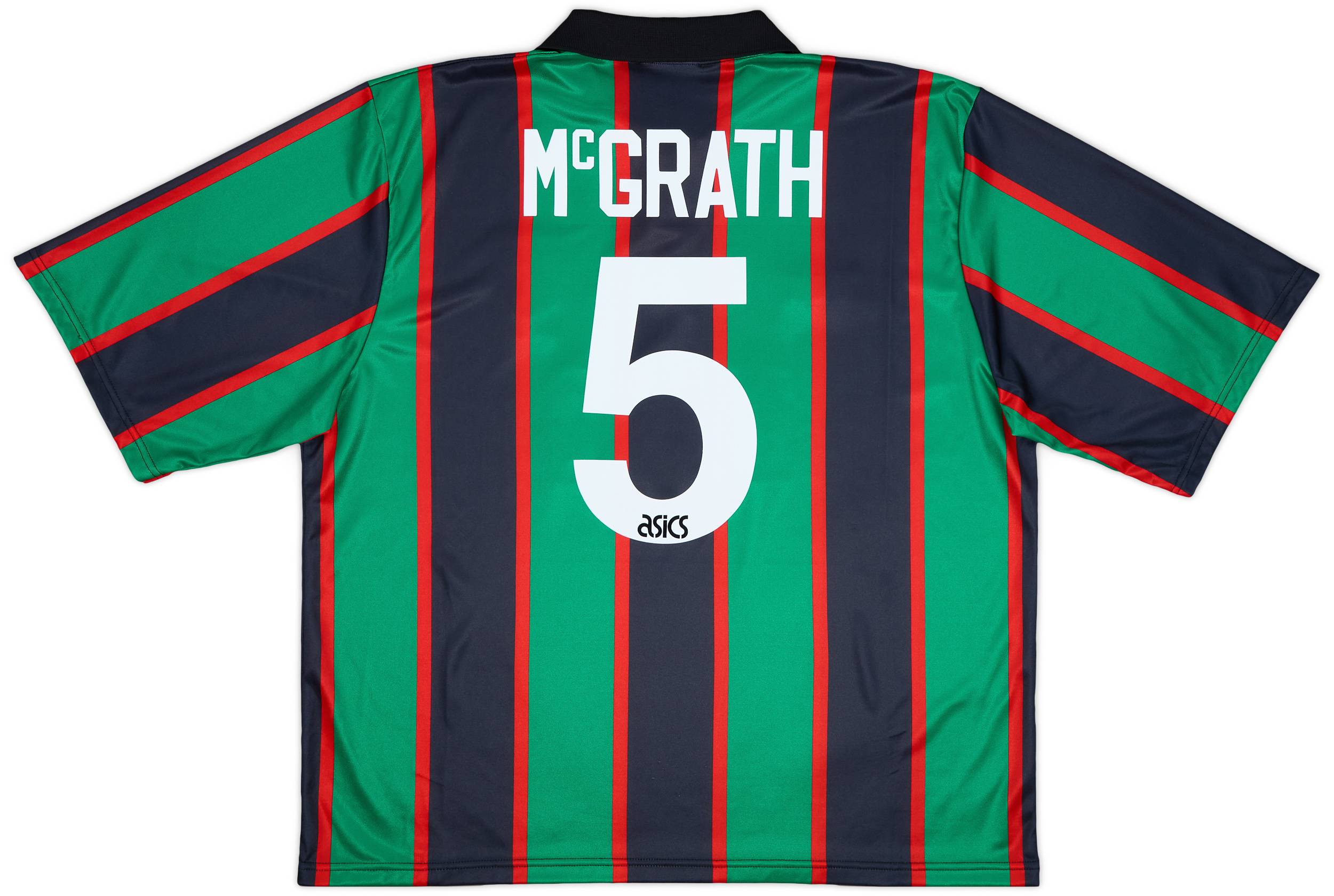 1993-95 Aston Villa Away Shirt McGrath #5 - 9/10 - (XXL)