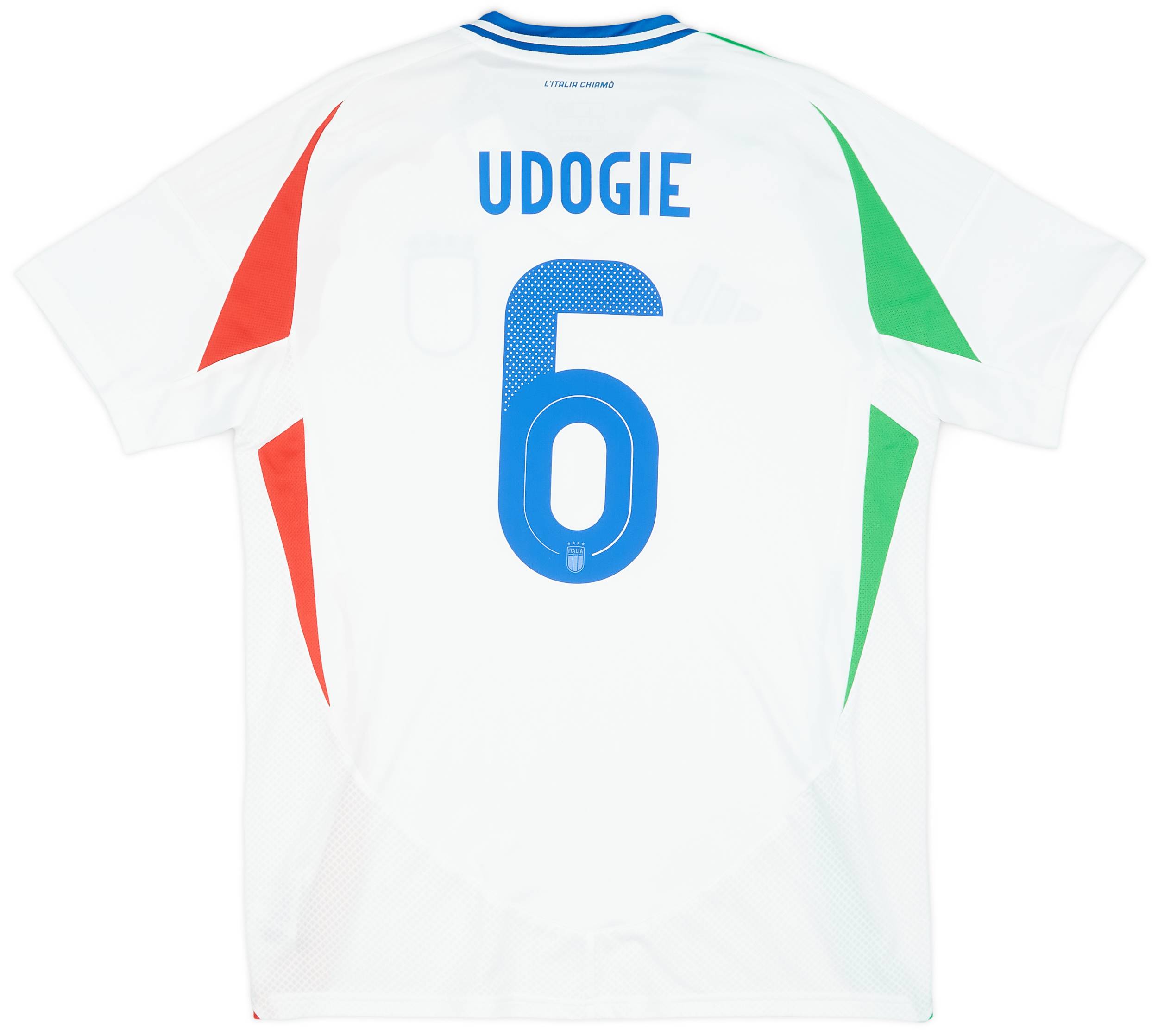 2024-25 Italy Away Shirt Udogie #6