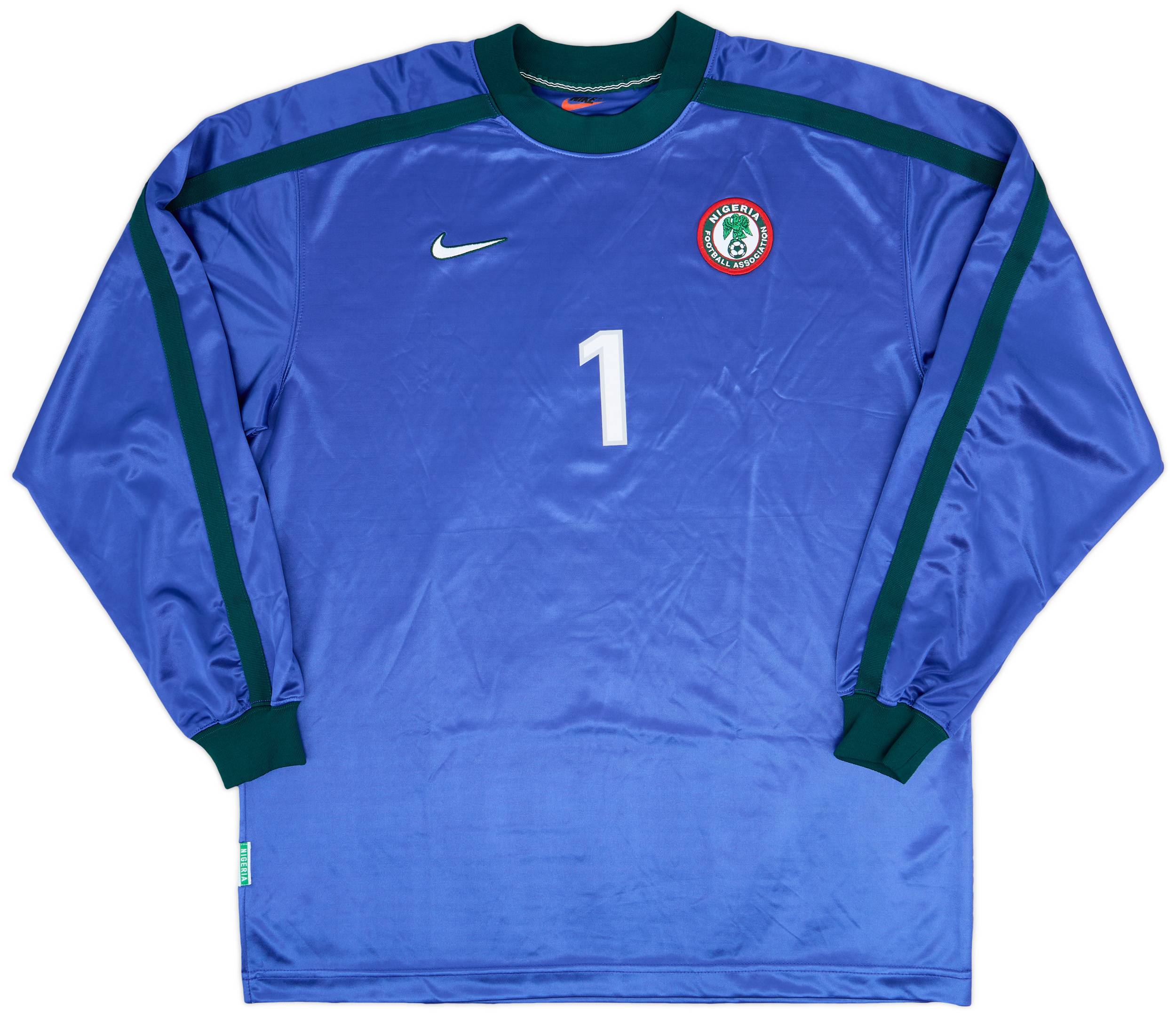 1998-00 Nigeria Player Issue GK Shirt #1 - 8/10 - (XL)