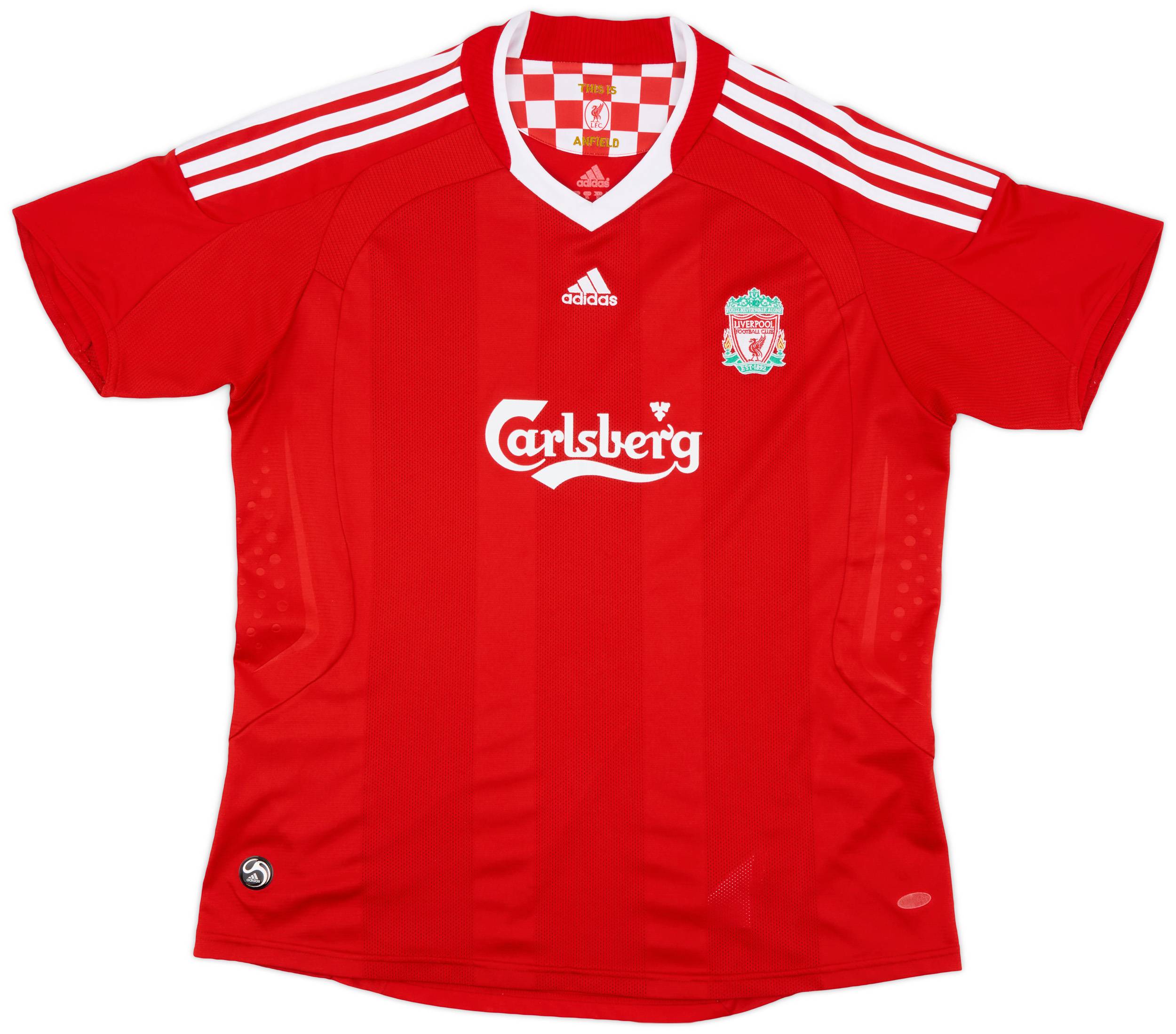 2008-10 Liverpool Home Shirt - 8/10 - (Women's XL)