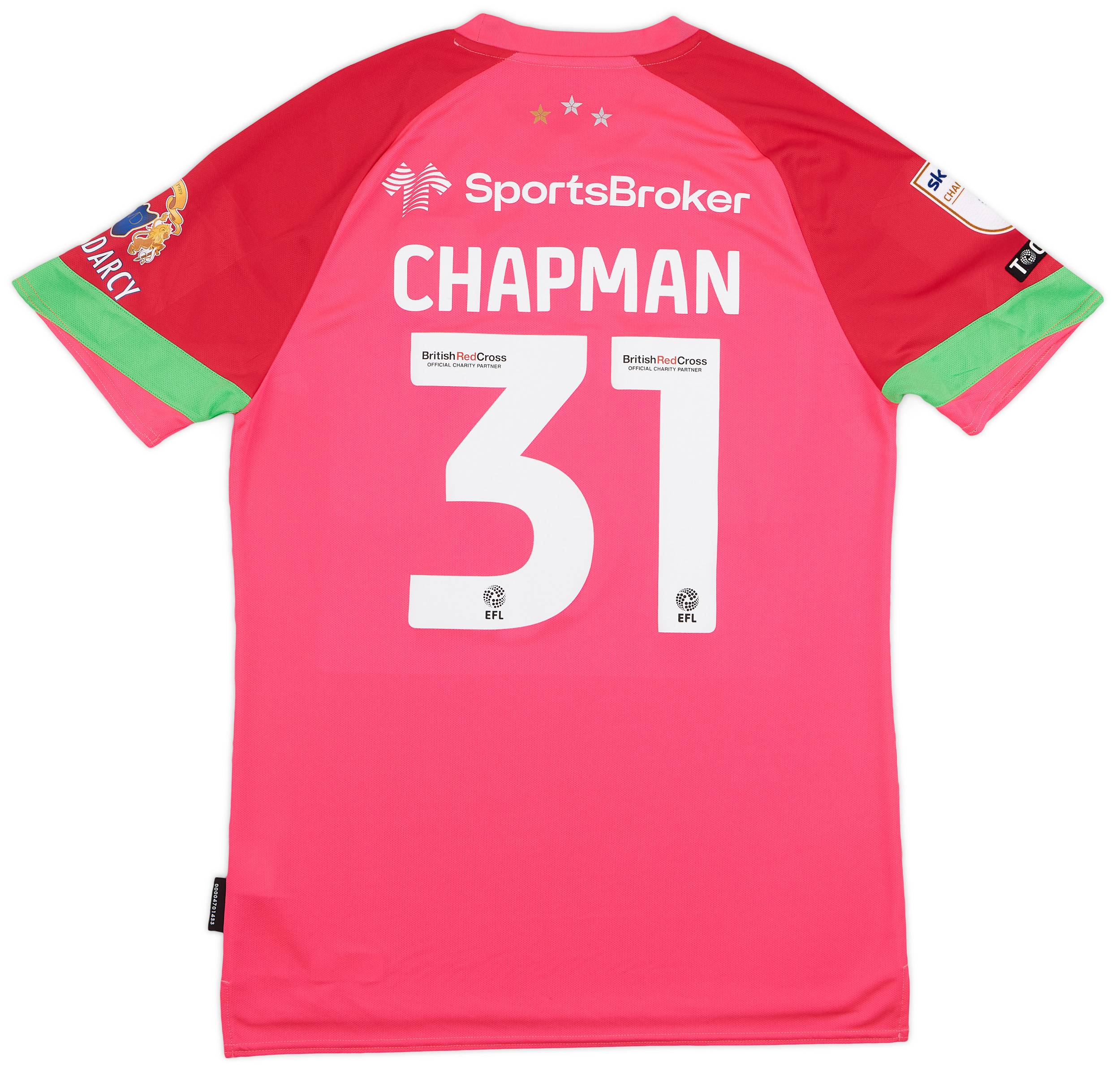 2023-24 Huddersfield Match Issue GK Shirt Chapman #31