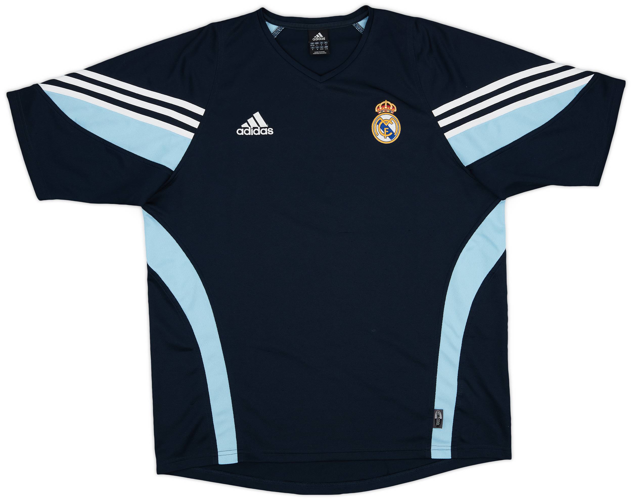 2003-04 Real Madrid adidas Training Shirt - 9/10 - (L/XL)