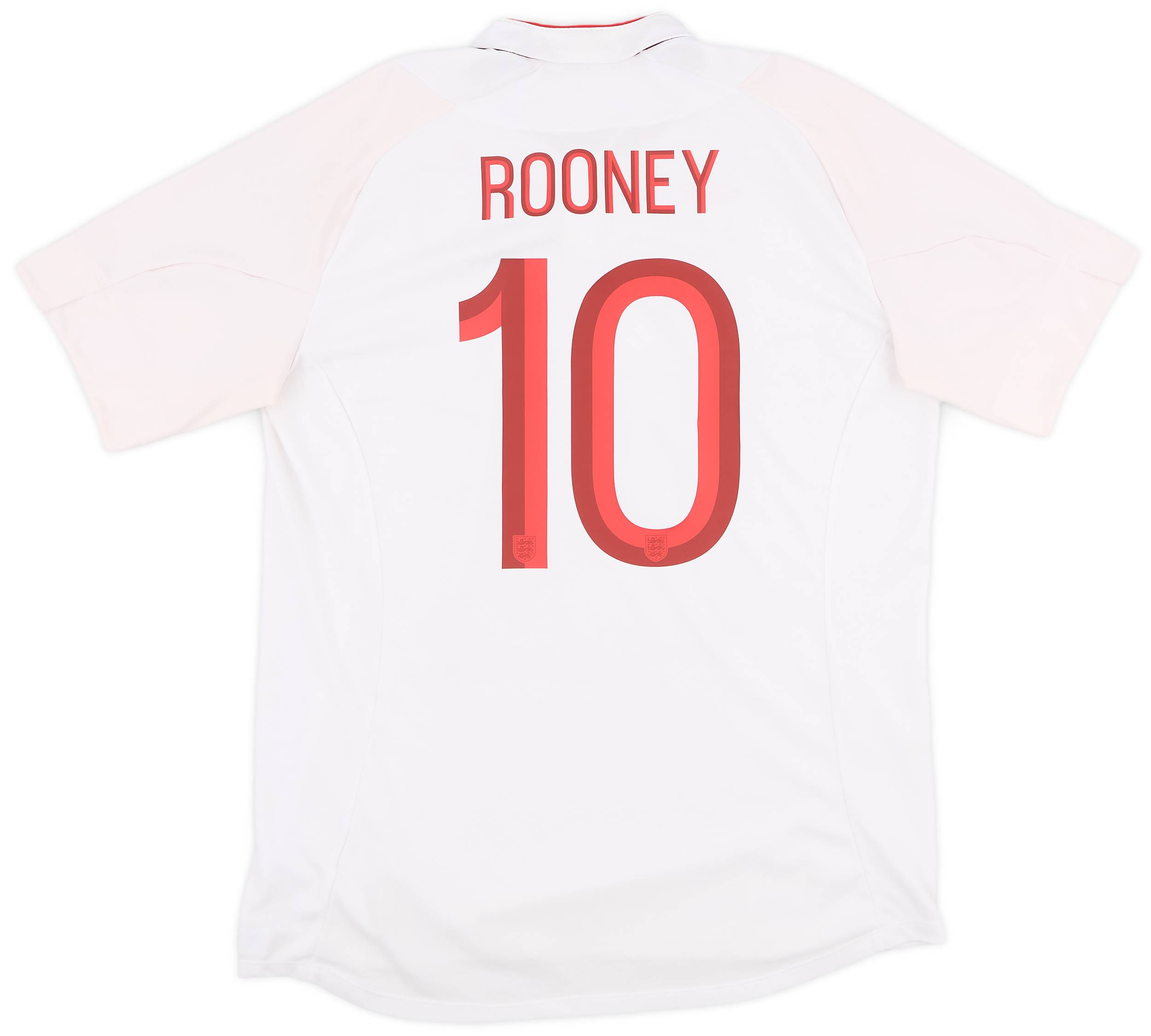 2012-13 England Home Shirt Rooney #10 - 6/10 - (L)