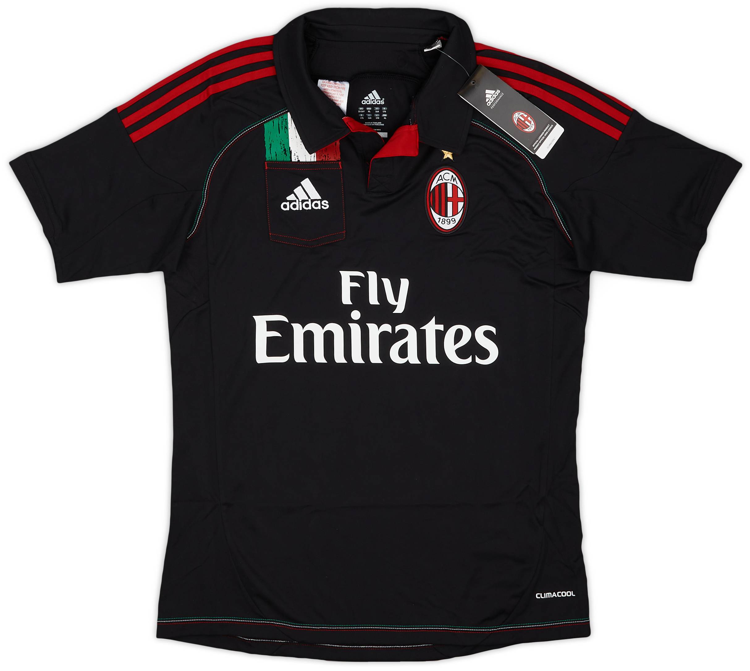 2012-13 AC Milan Third Shirt (XL.Boys)