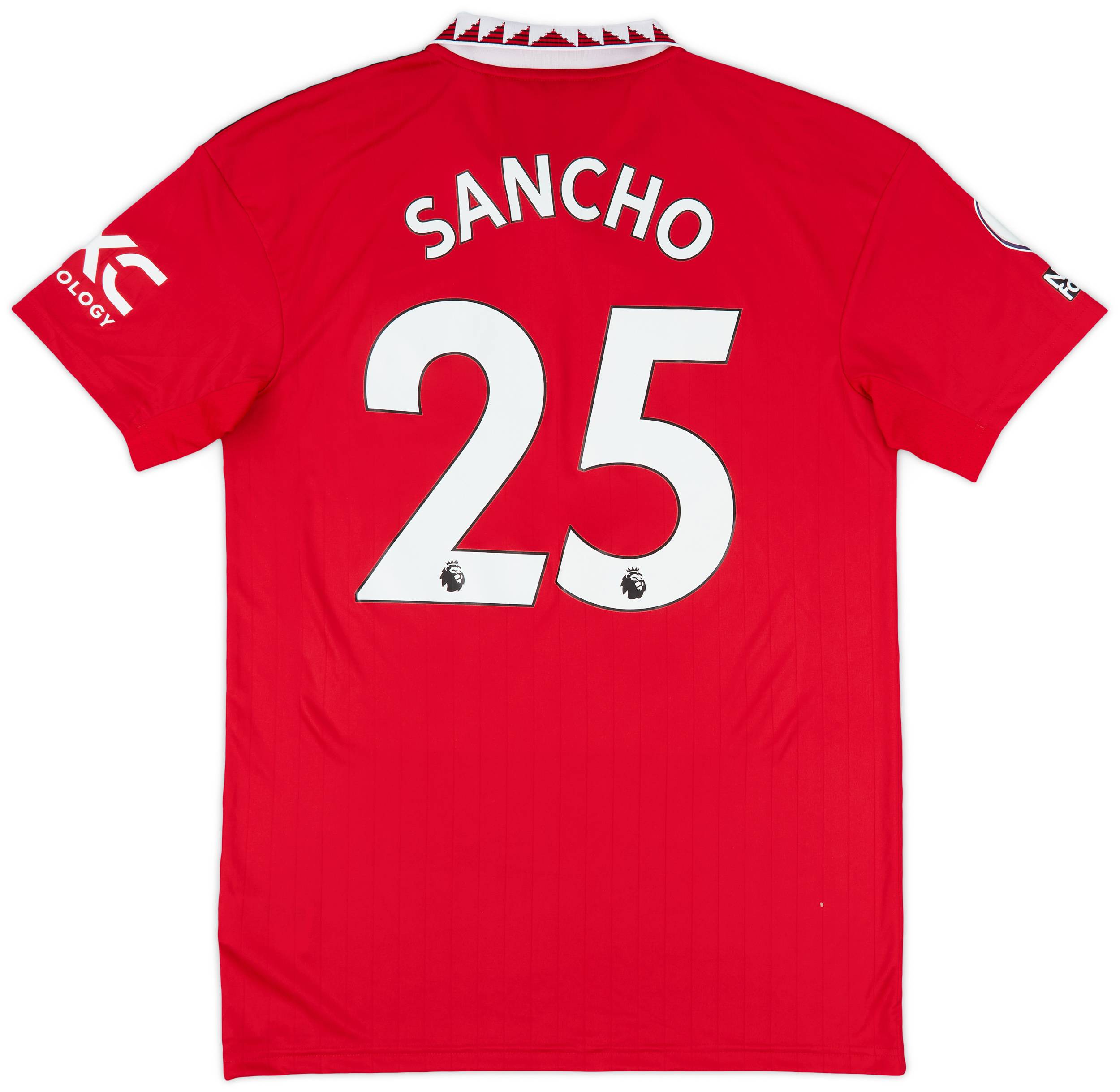 2022-23 Manchester United Home Shirt Sancho #25 - 10/10 - (M)