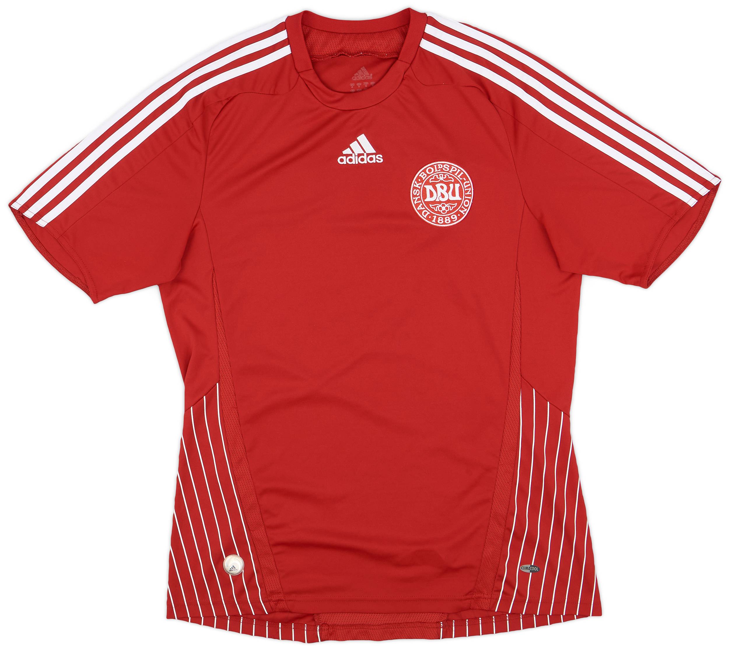 2007-10 Denmark Home Shirt - 9/10 - (M)