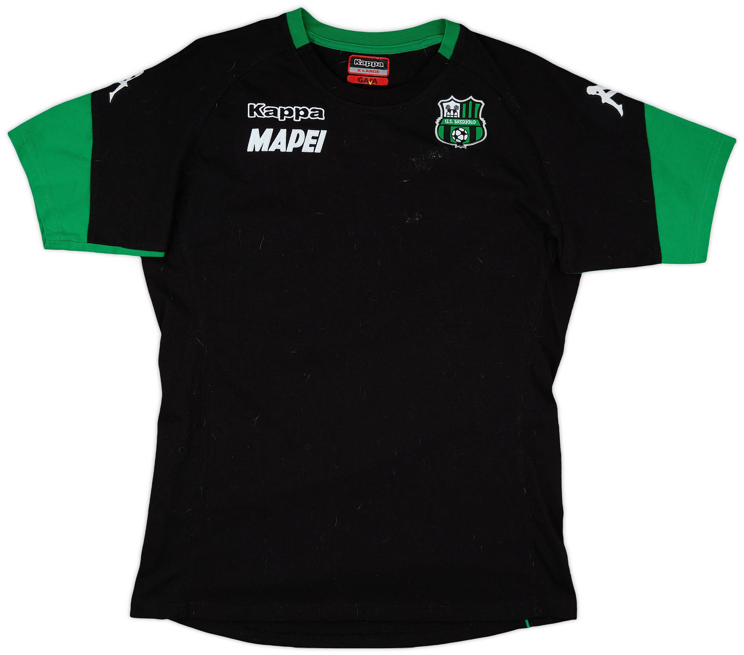 2016-17 Sassuolo Kappa Cotton Tee - 6/10 - (XL)