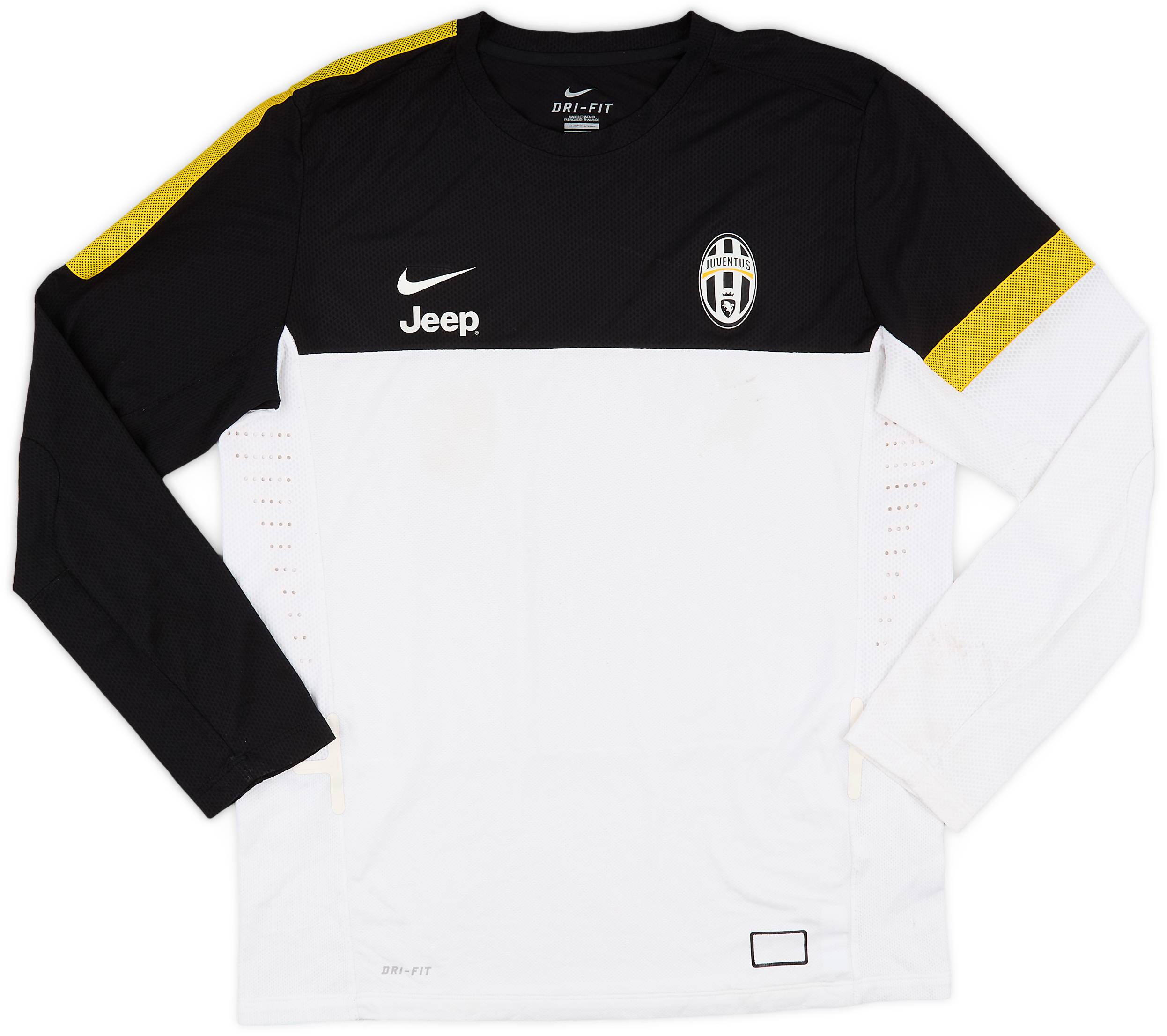 2012 13 Juventus Authentic Nike Training L S Shirt 7 10 XL