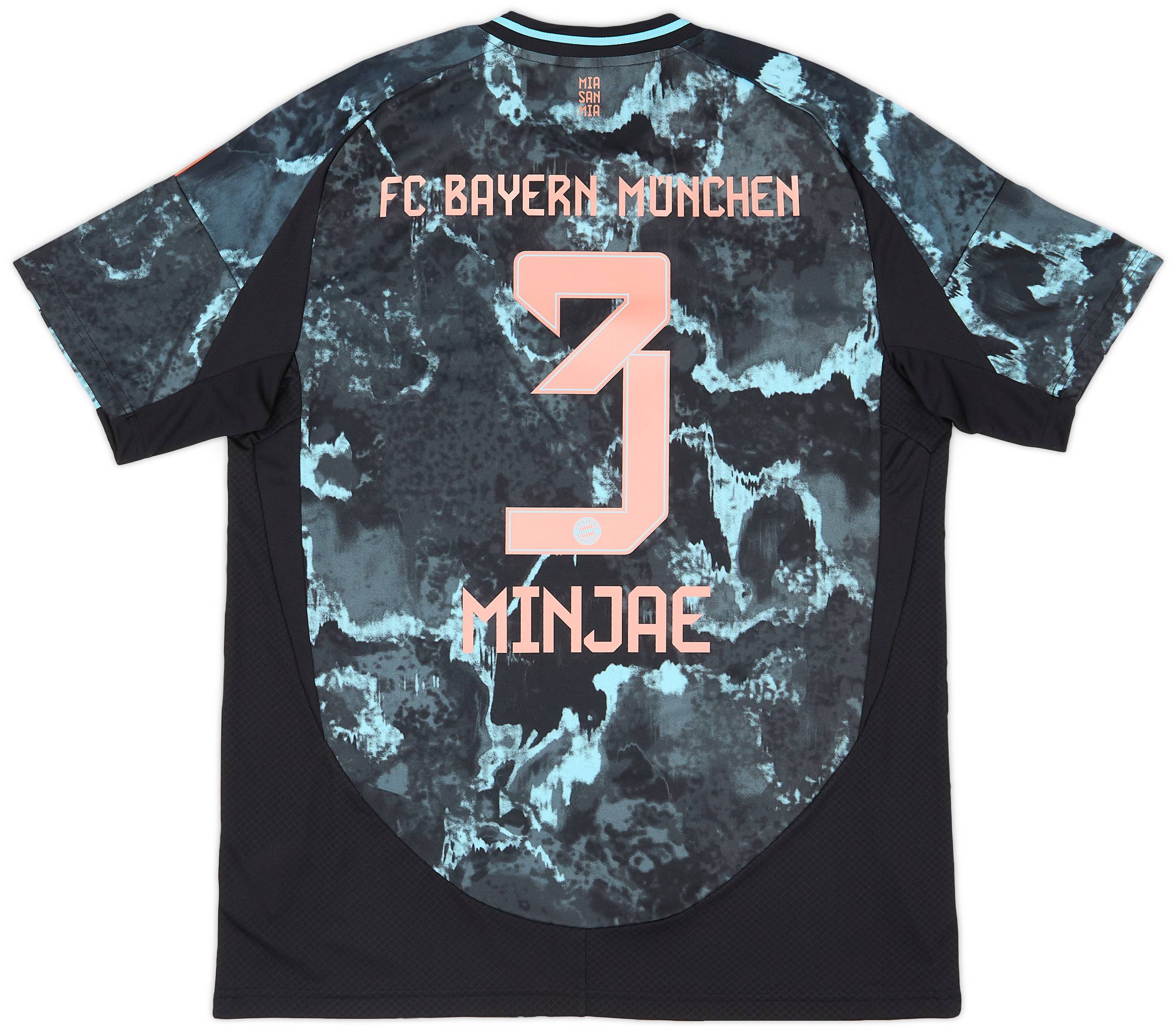 2024-25 Bayern Munich Away Shirt Minjae #3