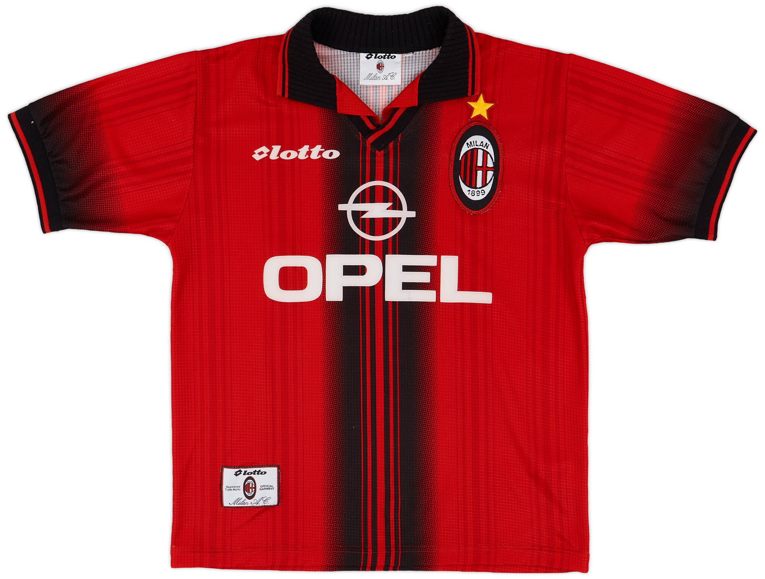 1997-98 AC Milan Fourth Shirt - 9/10 - (S)