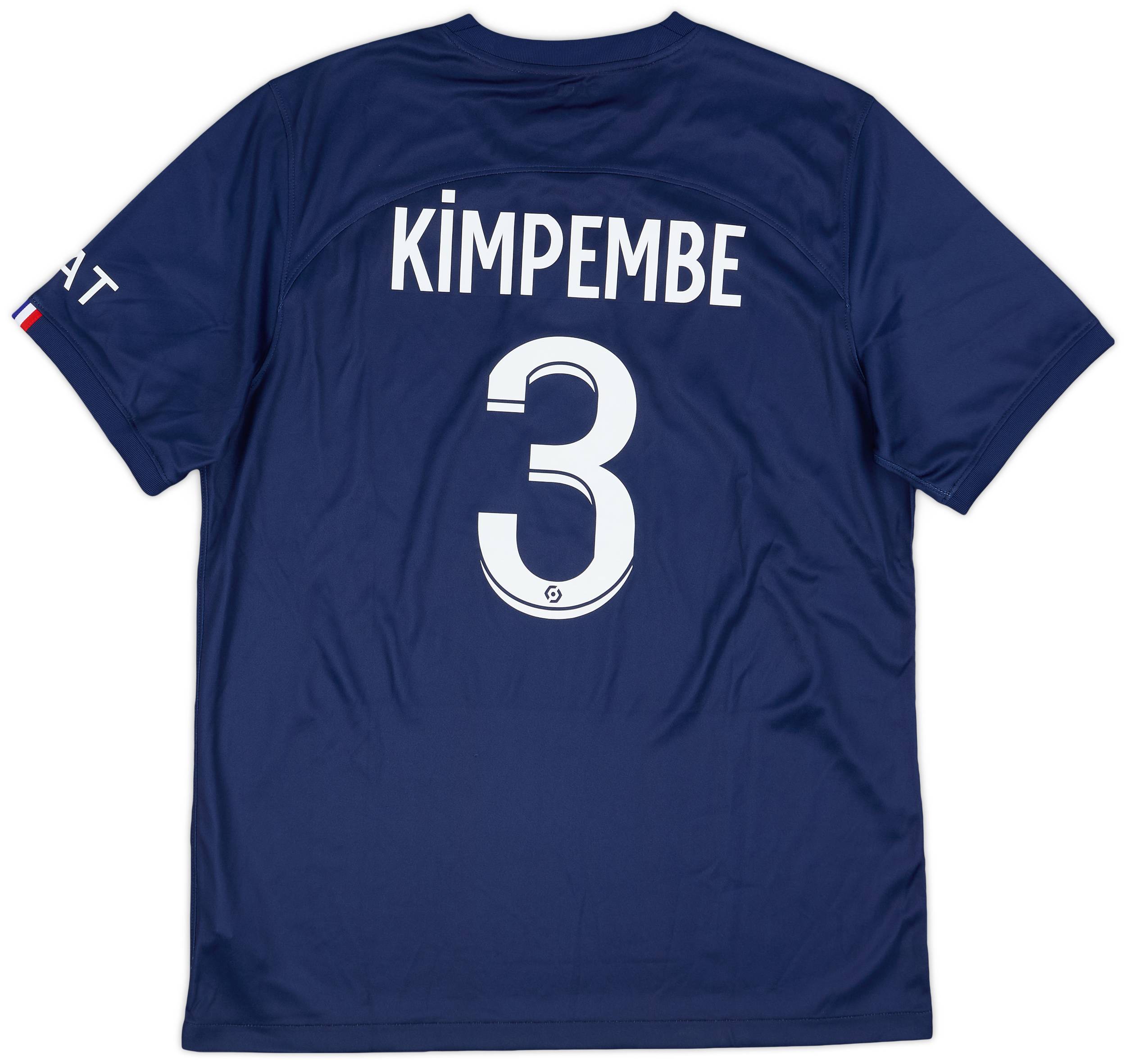 2022-23 Paris Saint-Germain Home Shirt Kimpembe #3 (L)