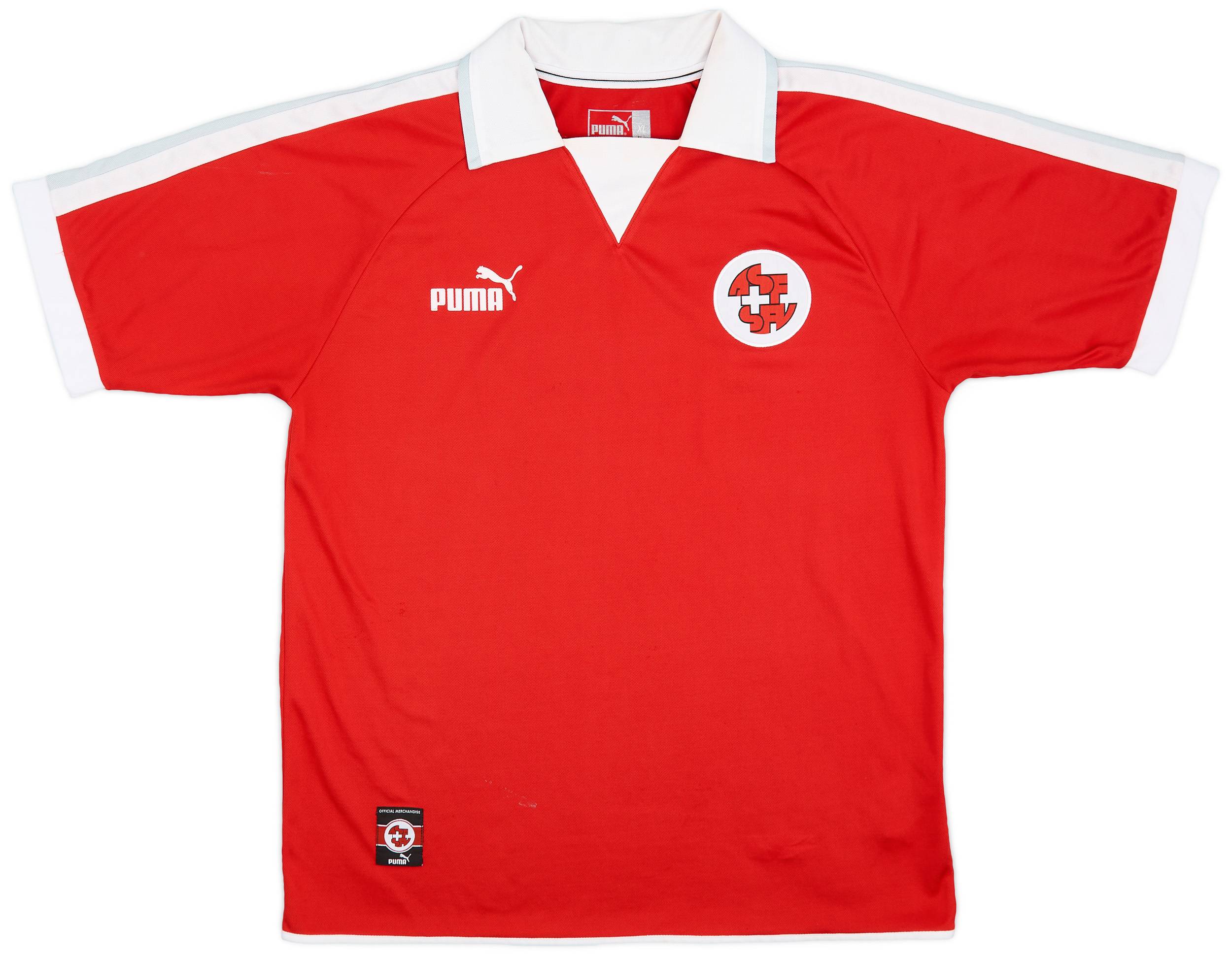 2002-04 Switzerland Home Shirt - 7/10 - (XL)