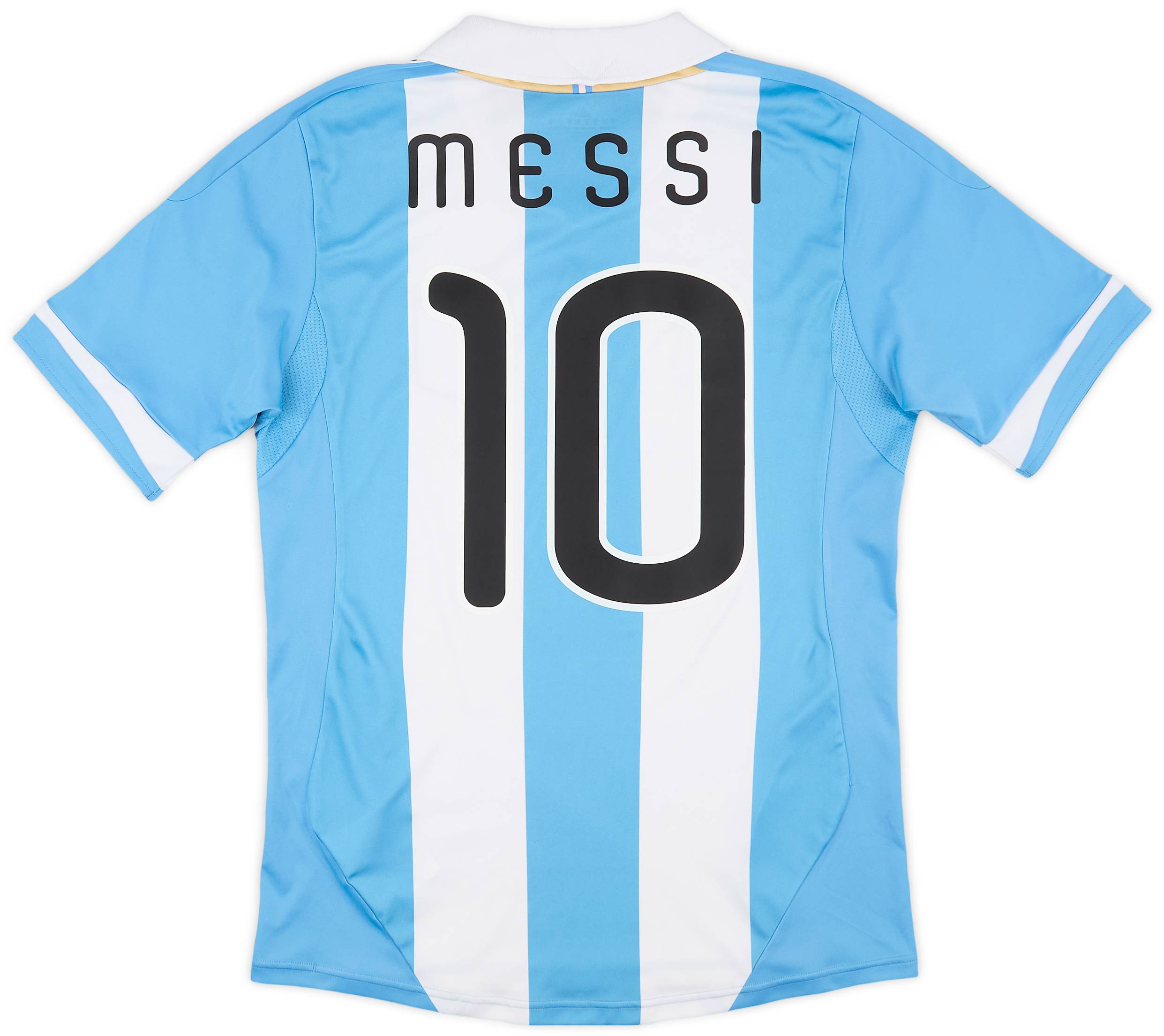 2011-13 Argentina Home Shirt Messi #10 - 7/10 - (M)