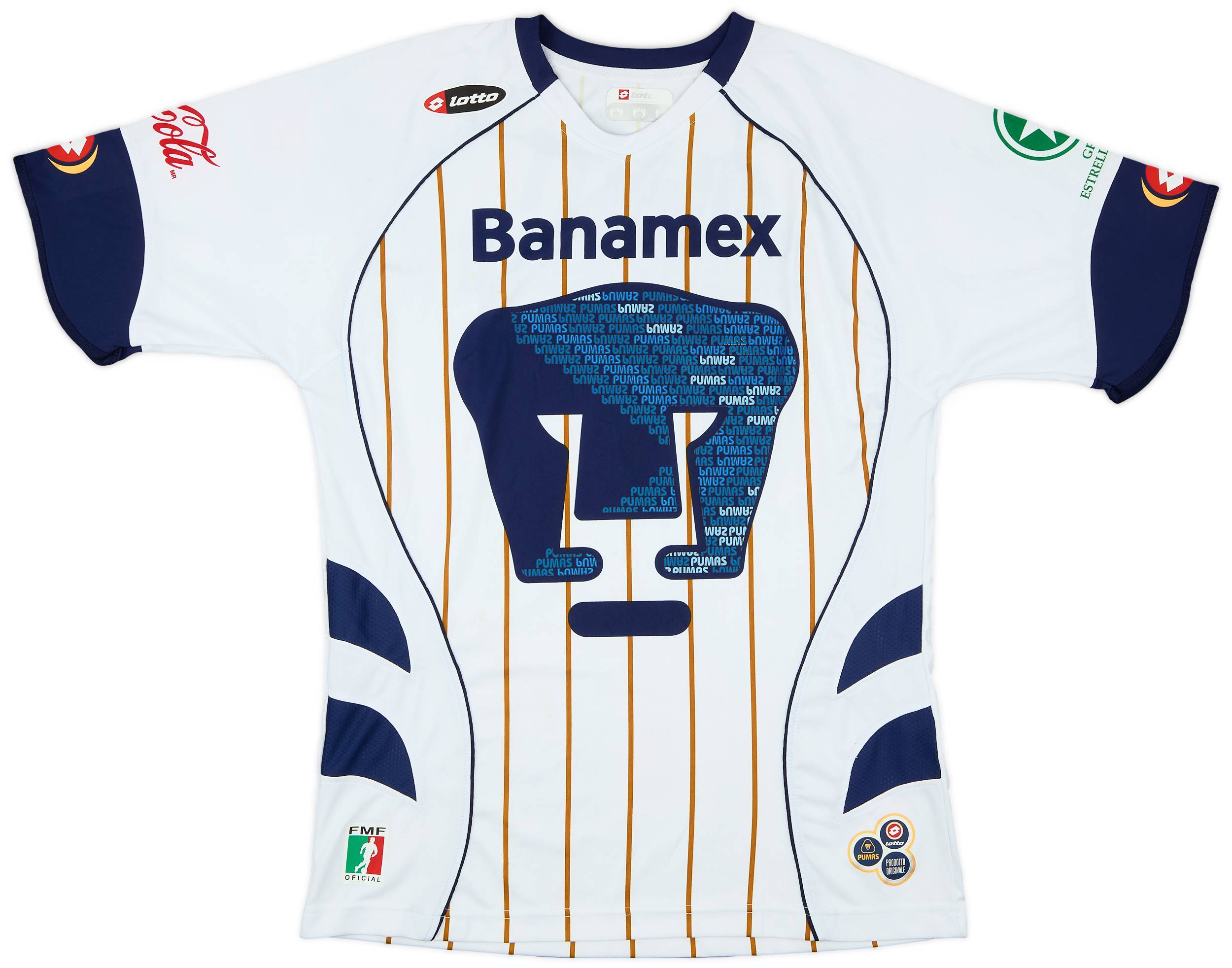 Jersey Playera Oficial Pumas Jersey Pumas UNAM Logo Emblema Vinil