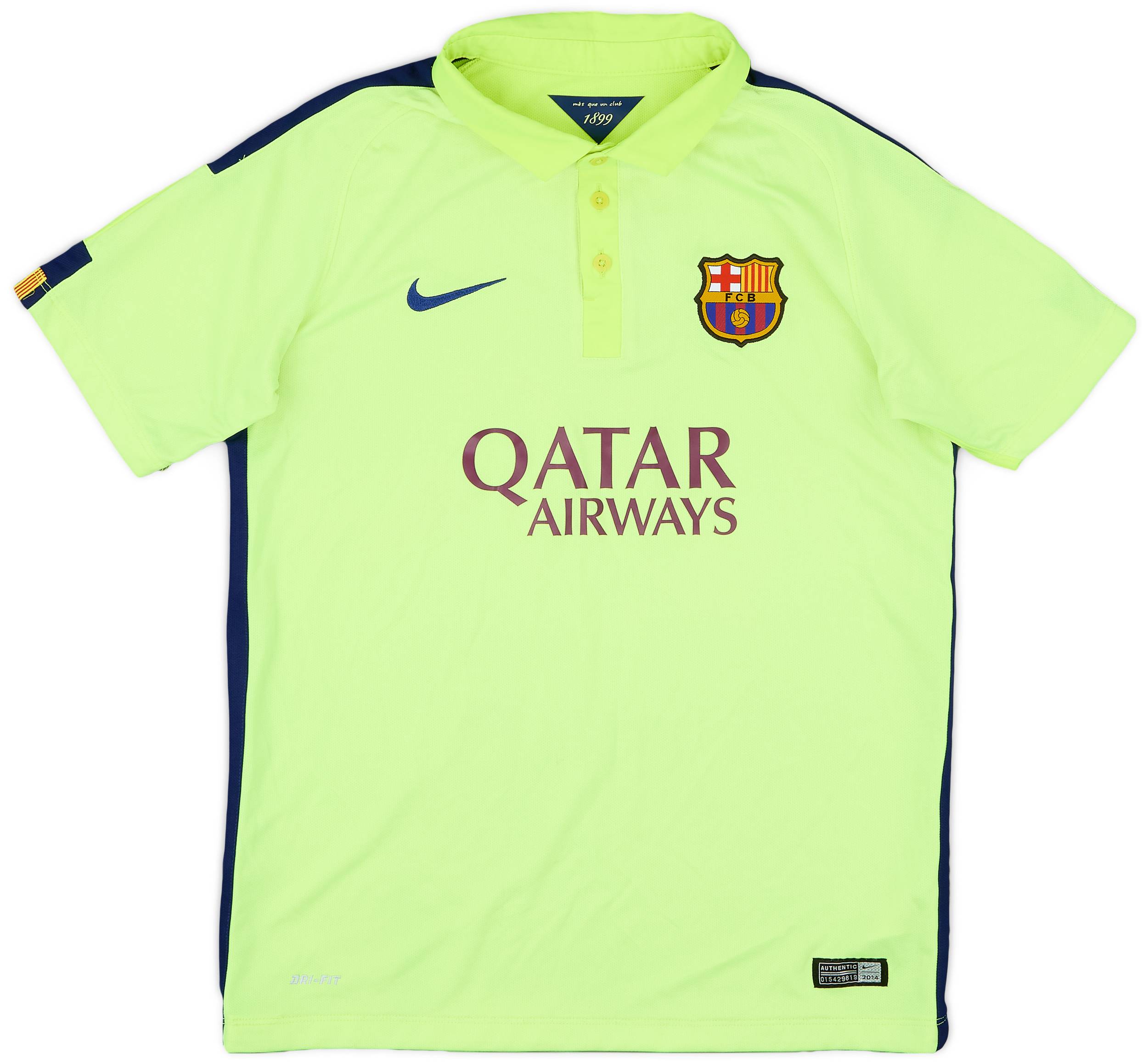 2014-15 Barcelona Third Shirt - 9/10 - (XL.Boys)