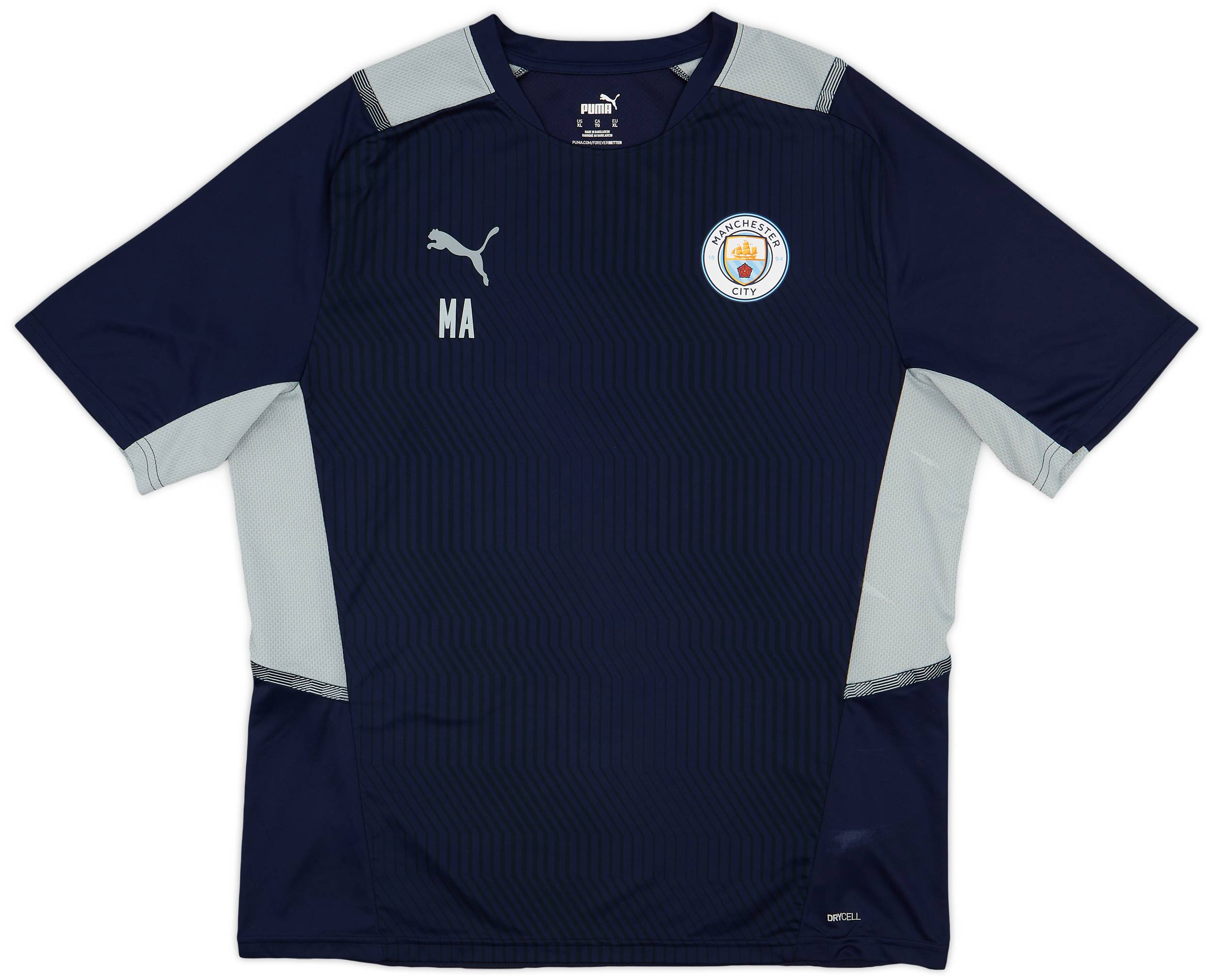 2019-20 Manchester City Staff Issue Puma Training Shirt MA (Arteta) - 8/10 - (XL)