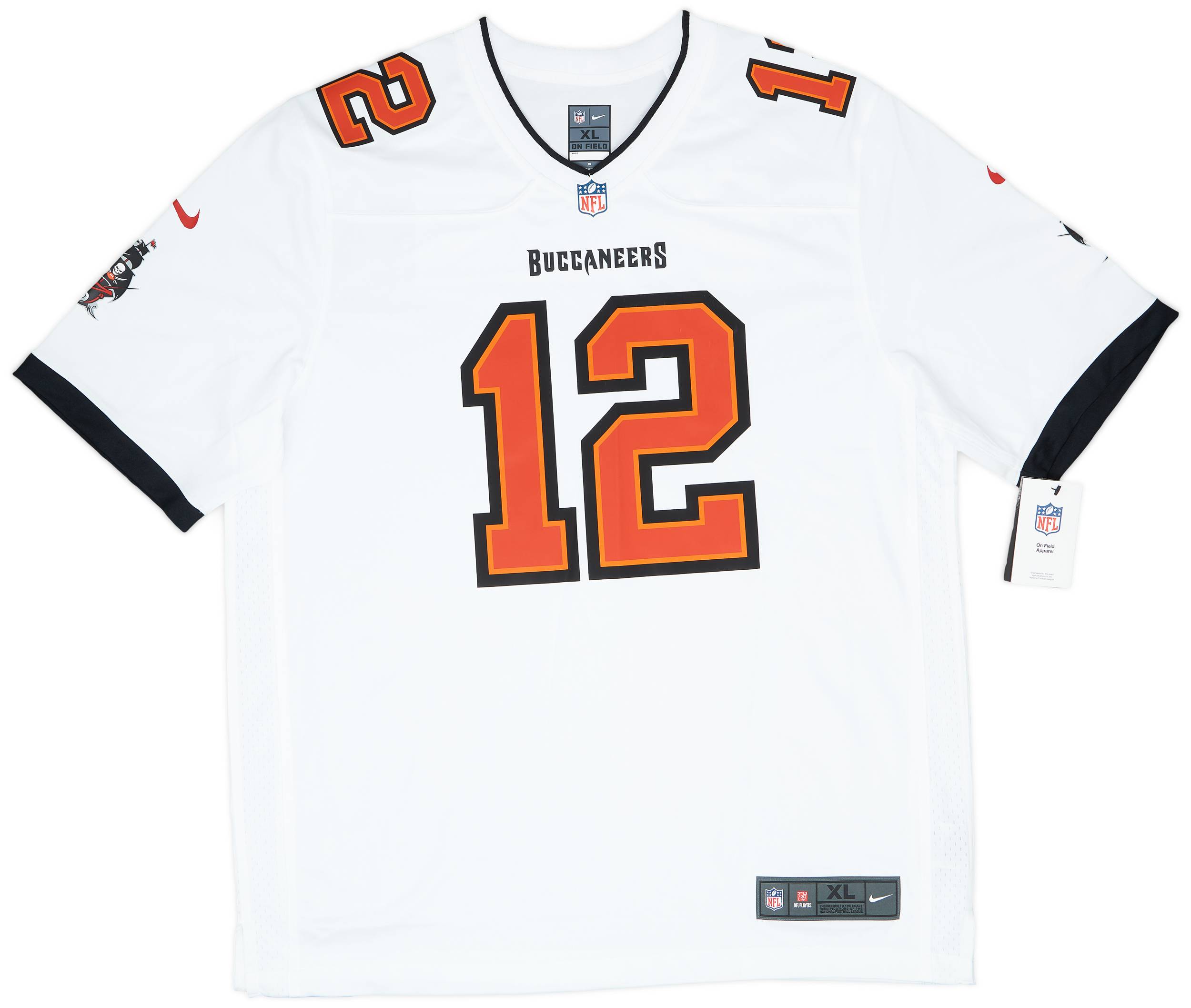 2020-22 Tampa Bay Buccaneers Brady #12 Nike Game Away Jersey (XL)
