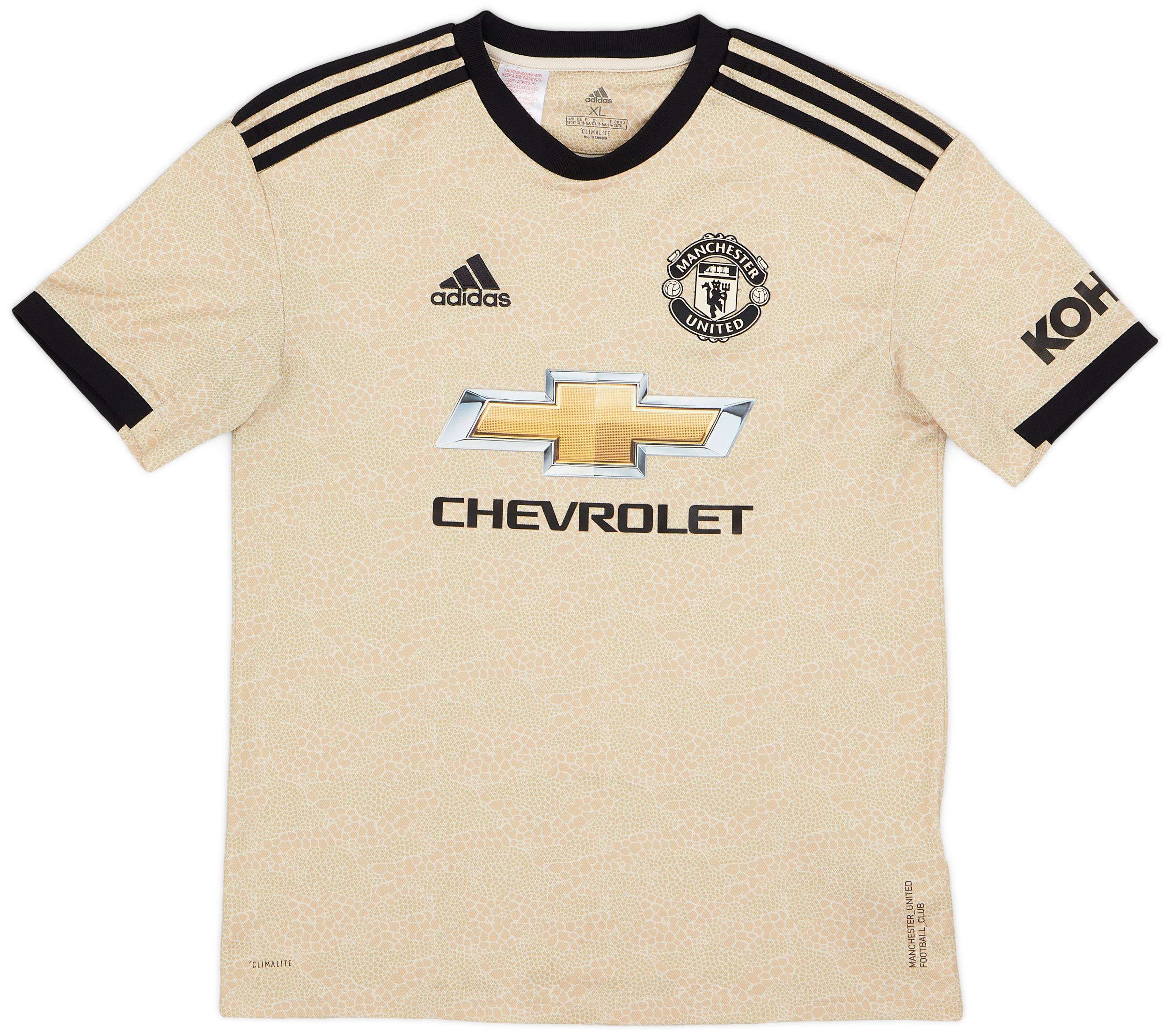 2019-20 Manchester United Away Shirt - 10/10 - (XL.Boys)