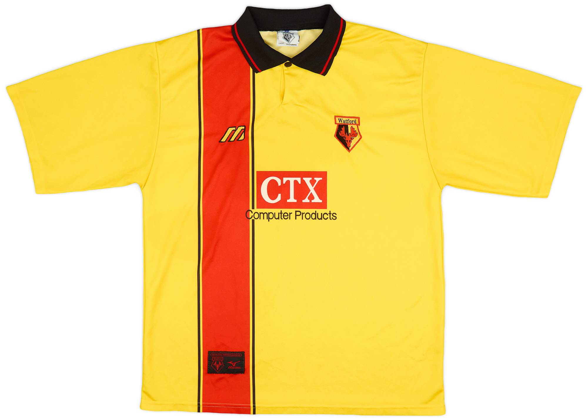 1997-98 Watford Home Shirt - 8/10 - (XL)