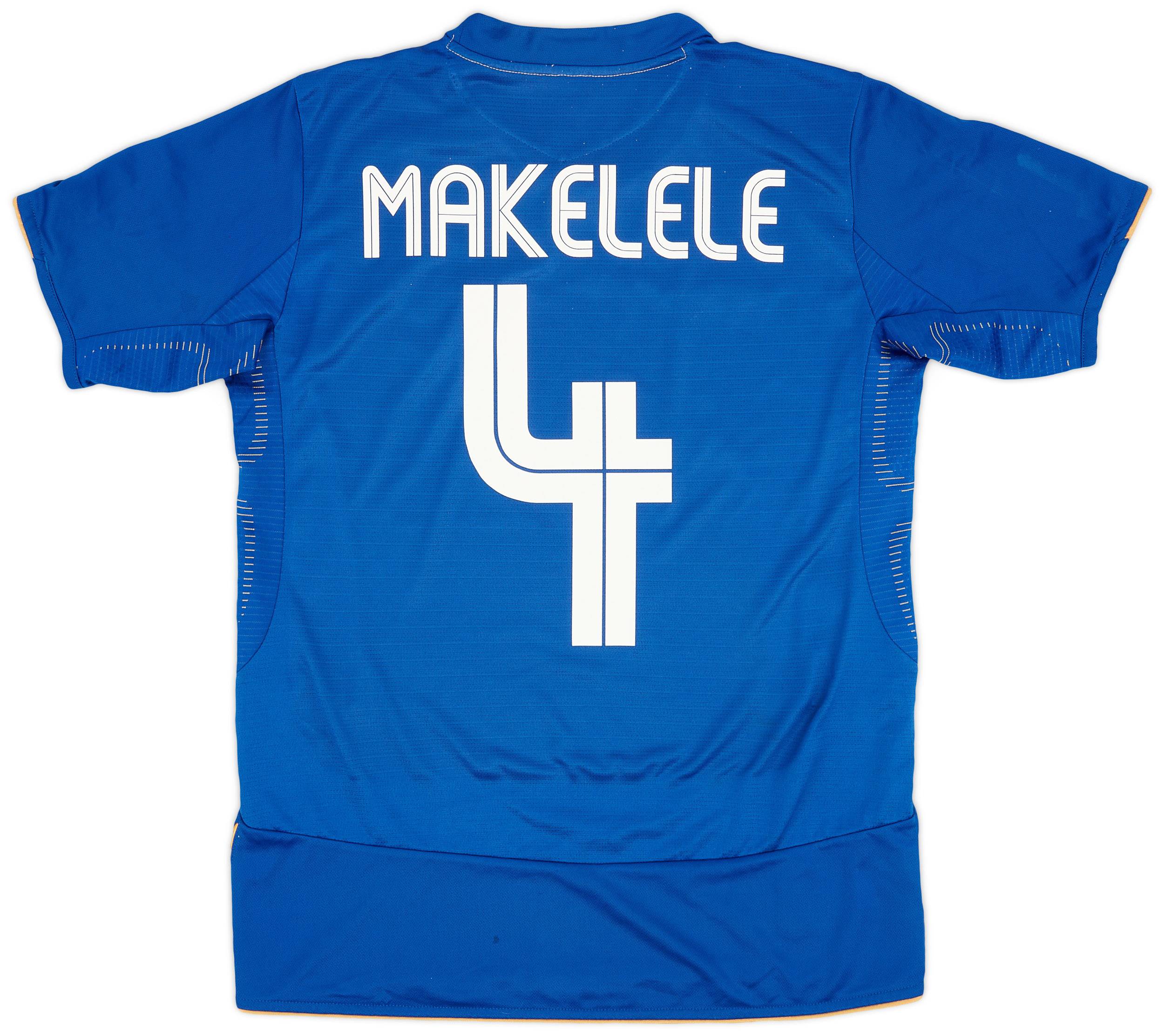 2005-06 Chelsea Centenary Home Shirt Makelele #4 - 7/10 - (S)