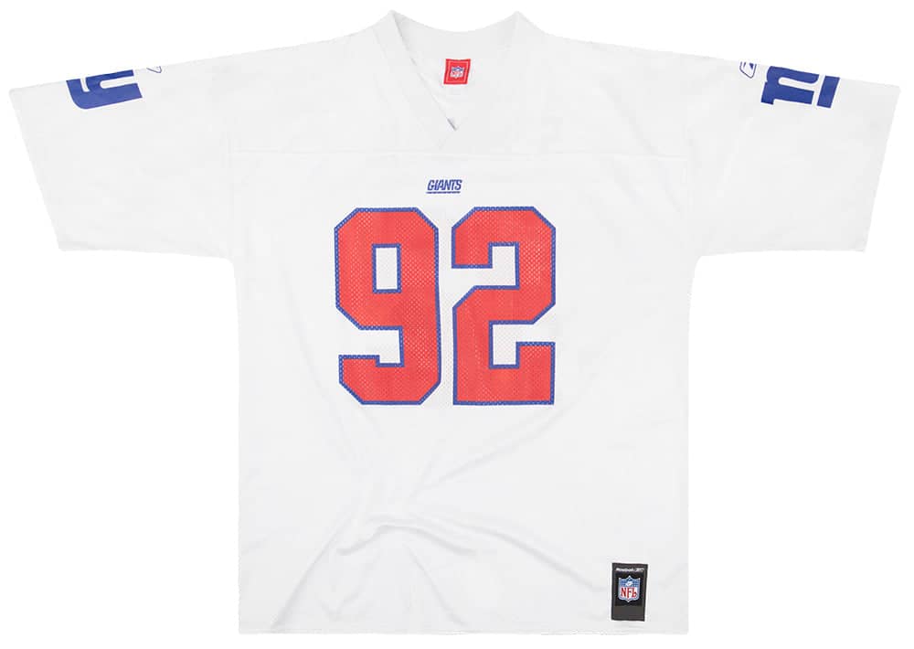 2004 New York Giants Strahan #92 Reebok Replica Jersey (Away) XL