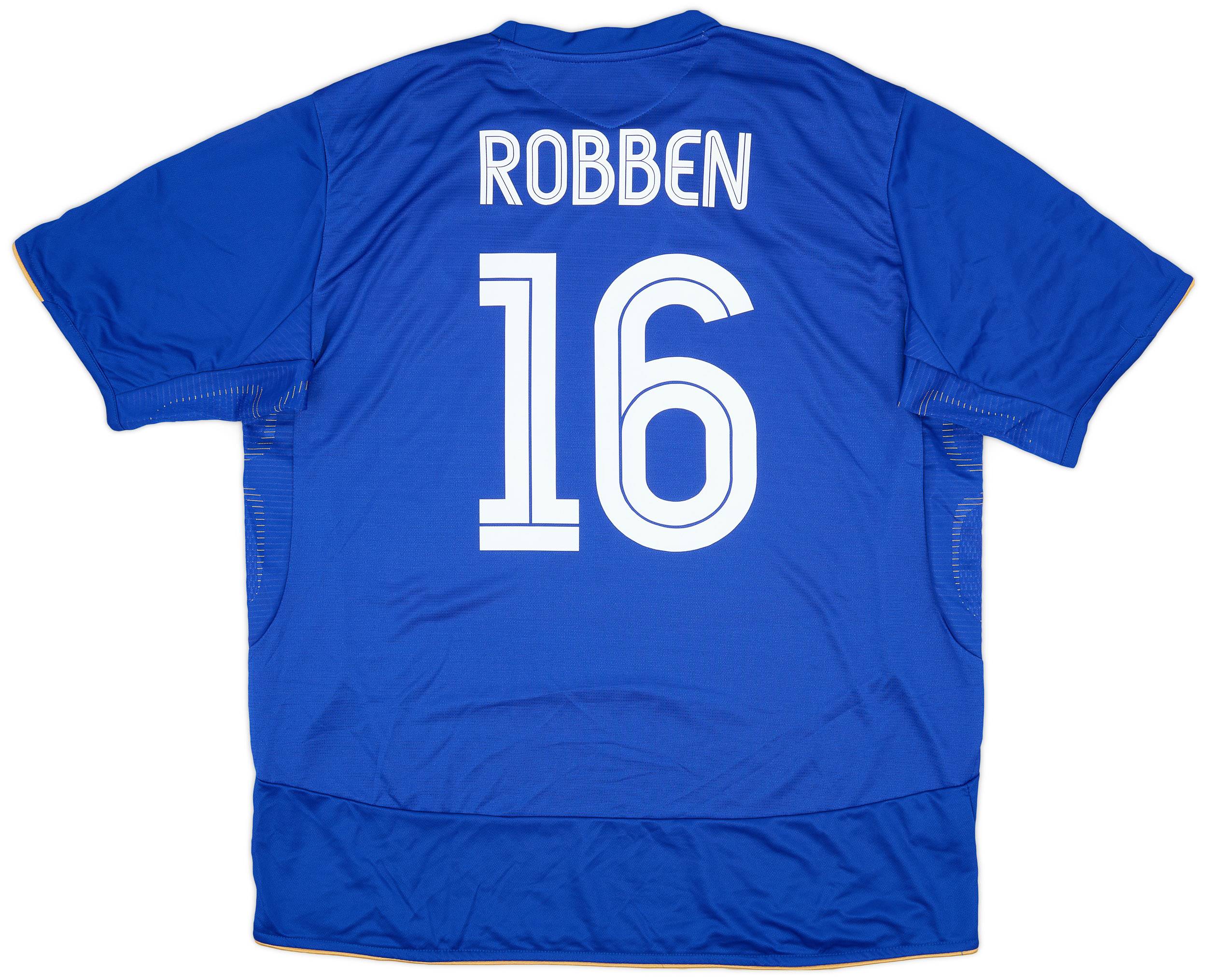 2005-06 Chelsea Centenary Home Shirt Robben #16 - 9/10 - (XXL)
