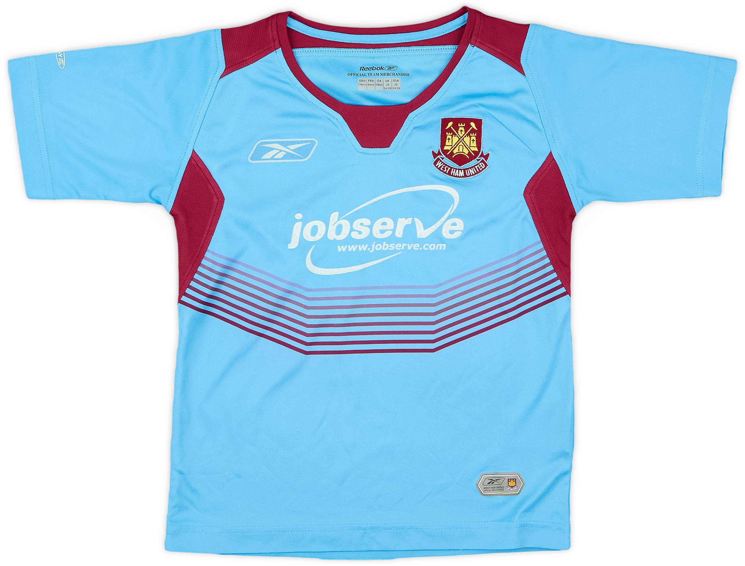 2004-06 West Ham Away Shirt - 6/10 - (8-9 Years)