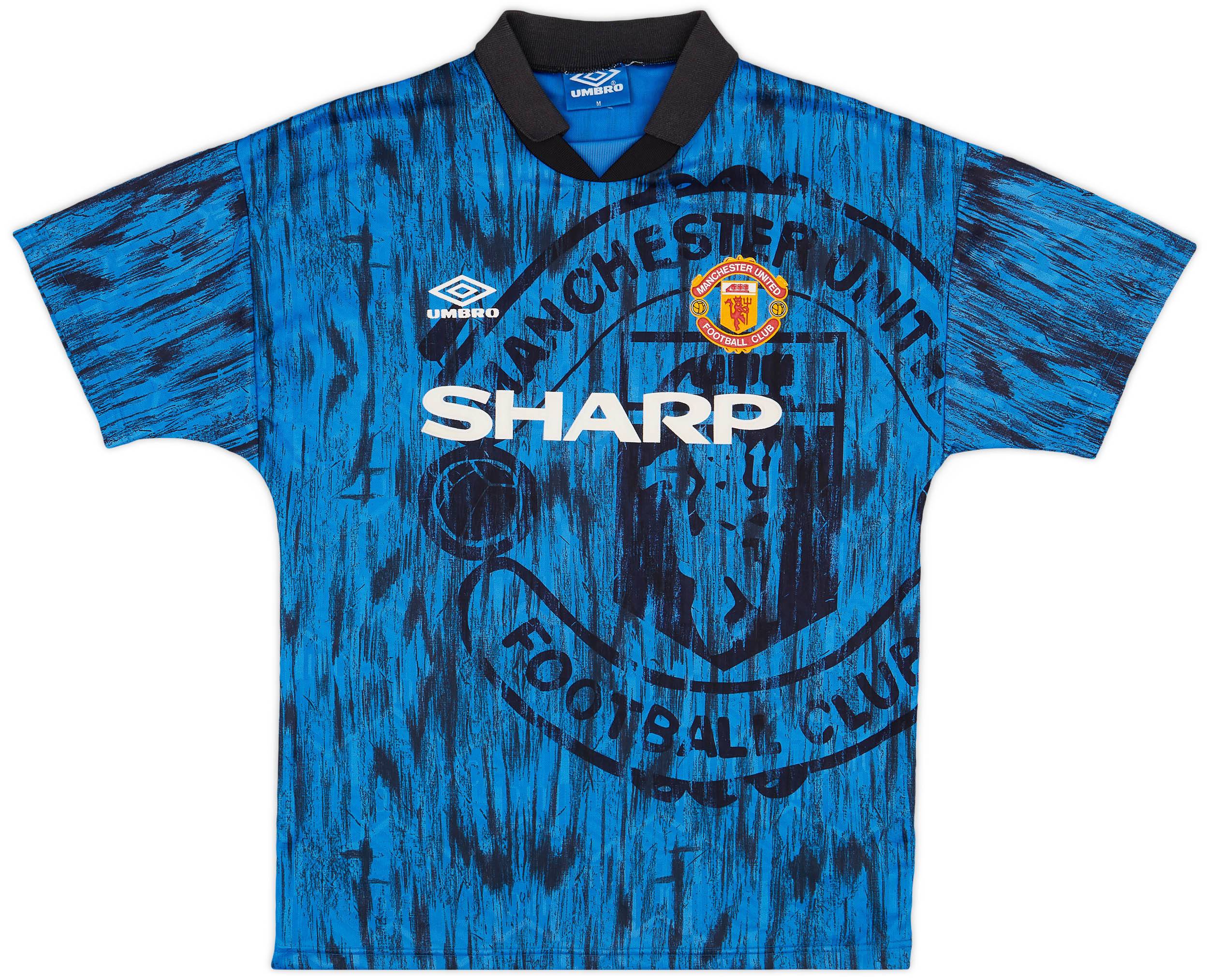 1992-93 Manchester United Away Shirt - 9/10 - (M)
