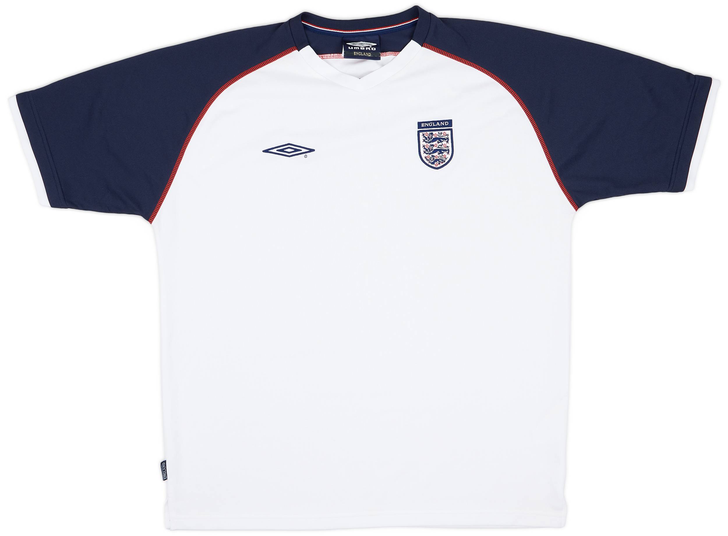 2000-02 England Umbro Training Shirt - 7/10 - (XL)