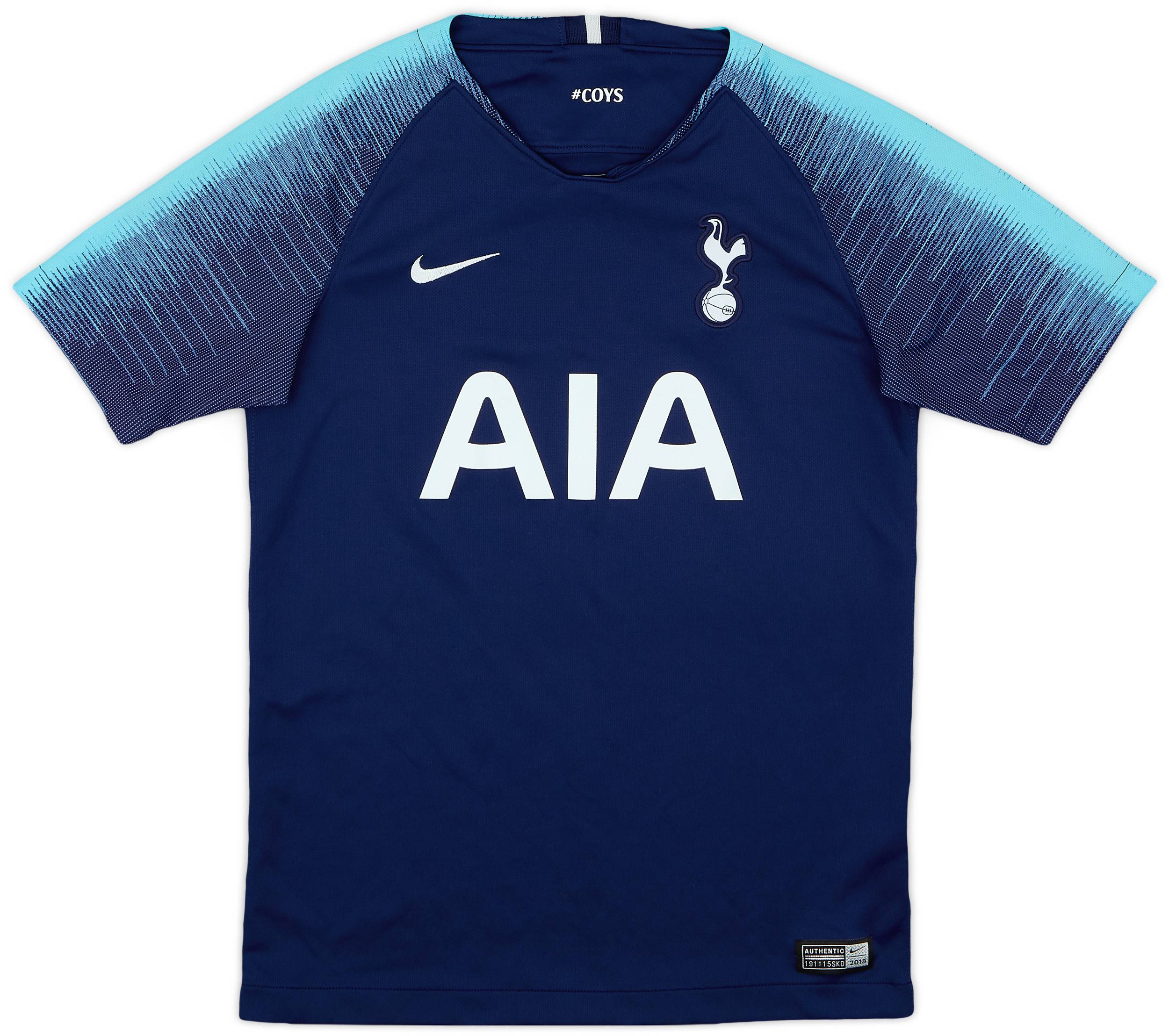 2018-19 Tottenham Away Shirt - 9/10 - (L.Boys)