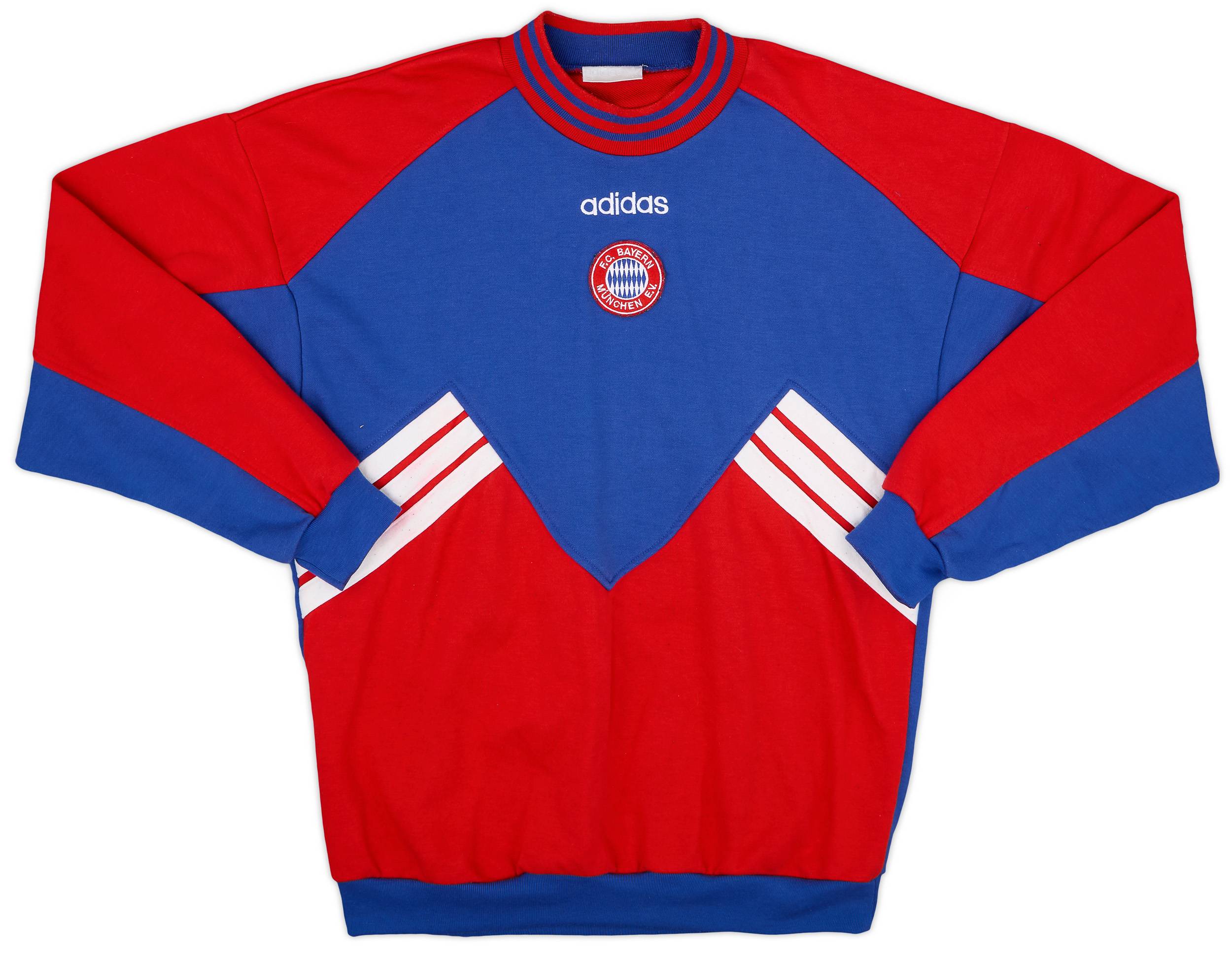 1995-96 Bayern Munich adidas Sweat Top - 8/10 - (M/L)