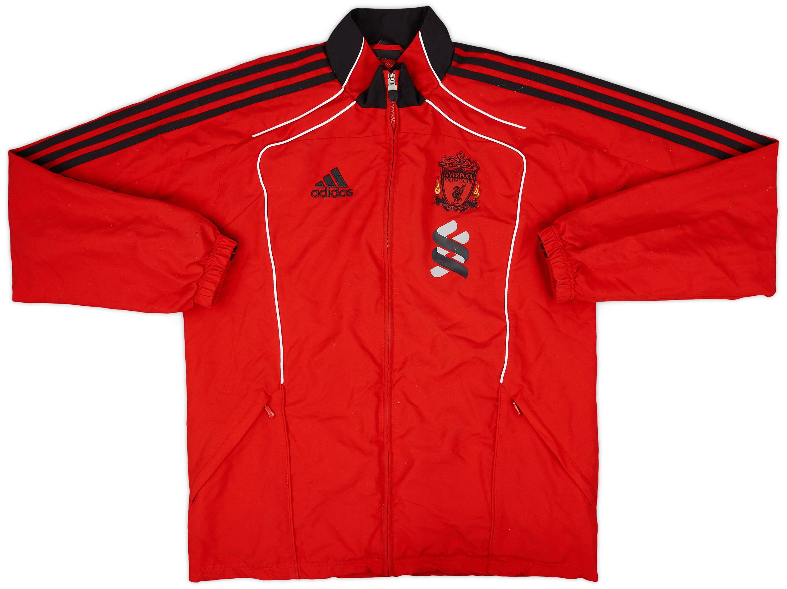 2010-11 Liverpool adidas Track Jacket - 6/10 - (M)