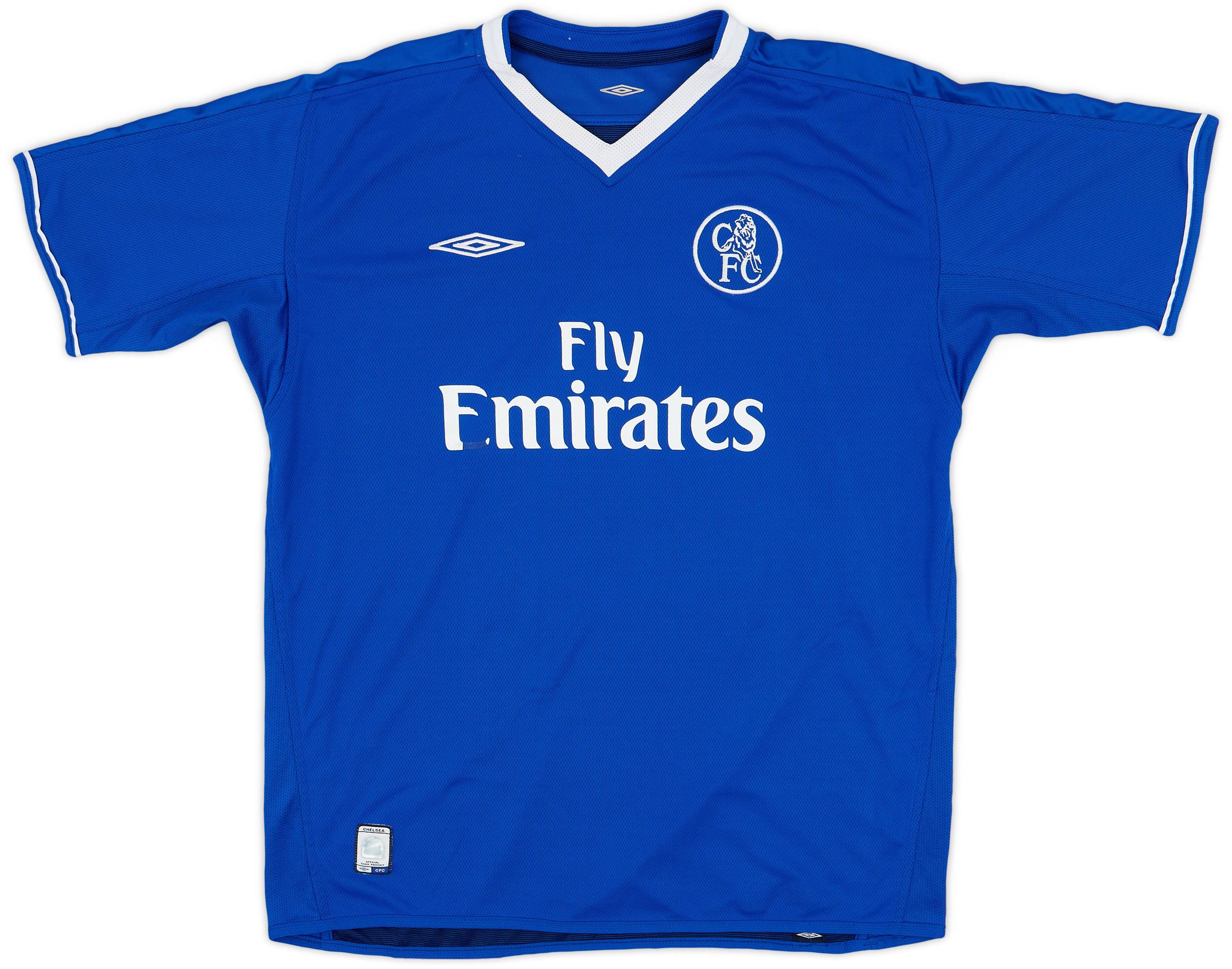 2003-05 Chelsea Home Shirt Crespo #21 - 5/10 - (L)