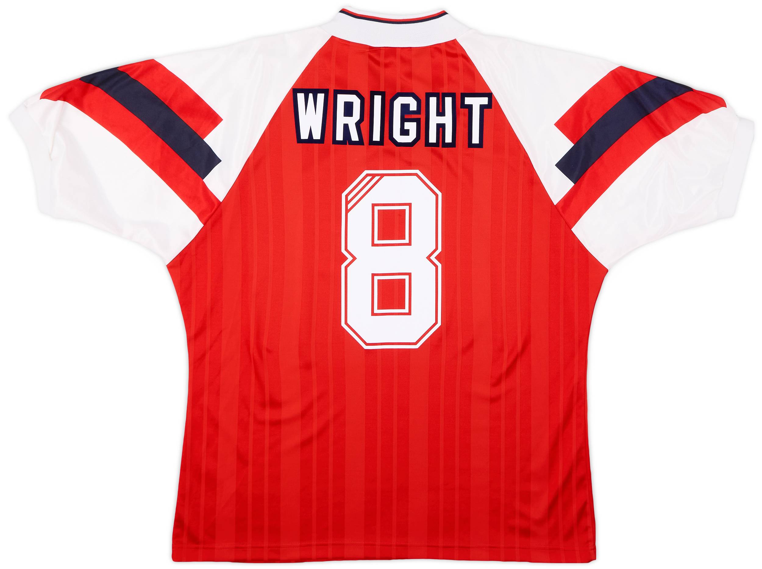 1992-94 Arsenal Home Shirt Wright #8 - 9/10 - (L/XL)